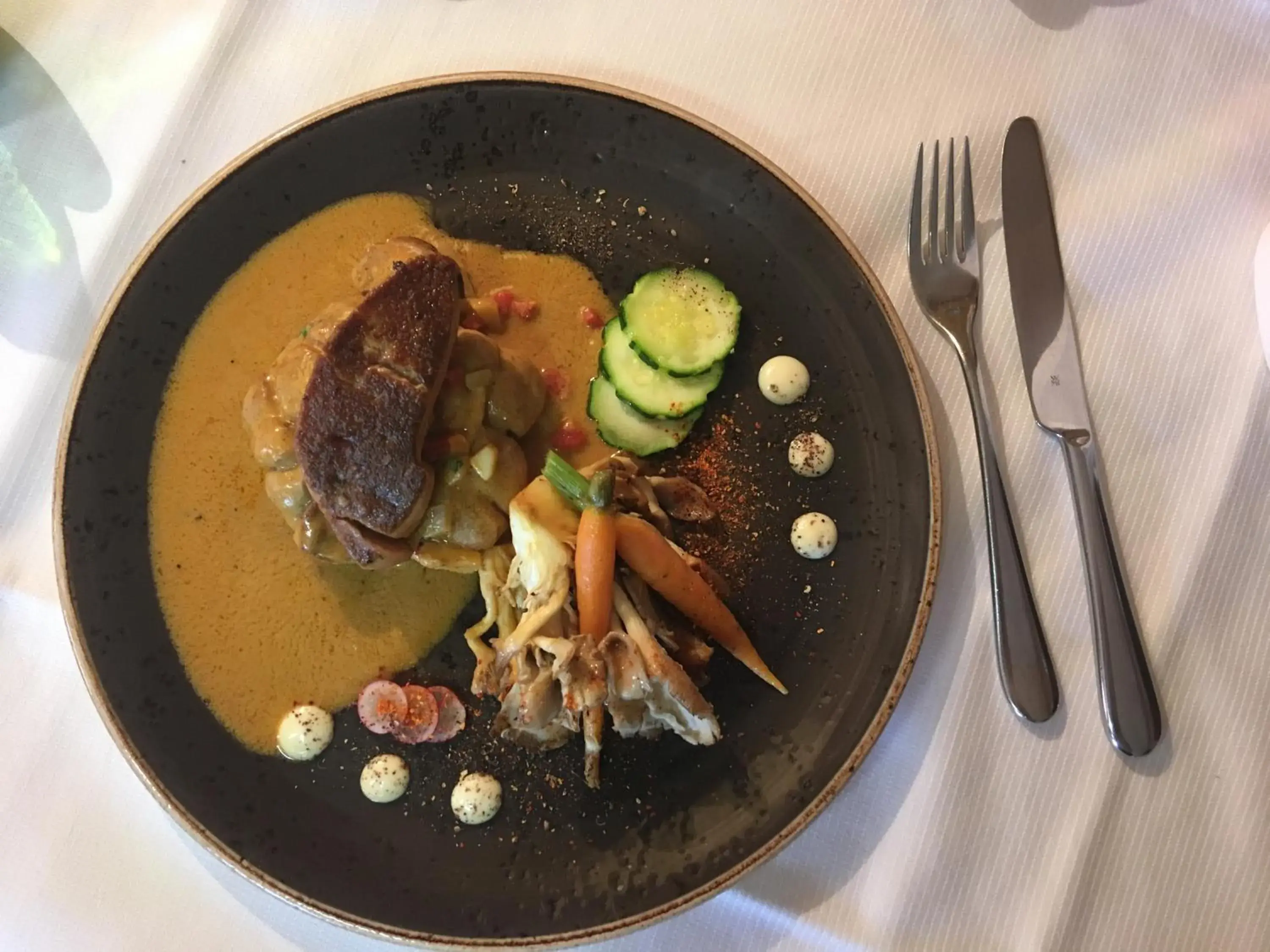 Lunch in Hotel Restaurant Crystal Lunch in Hotel Restaurant Crystal