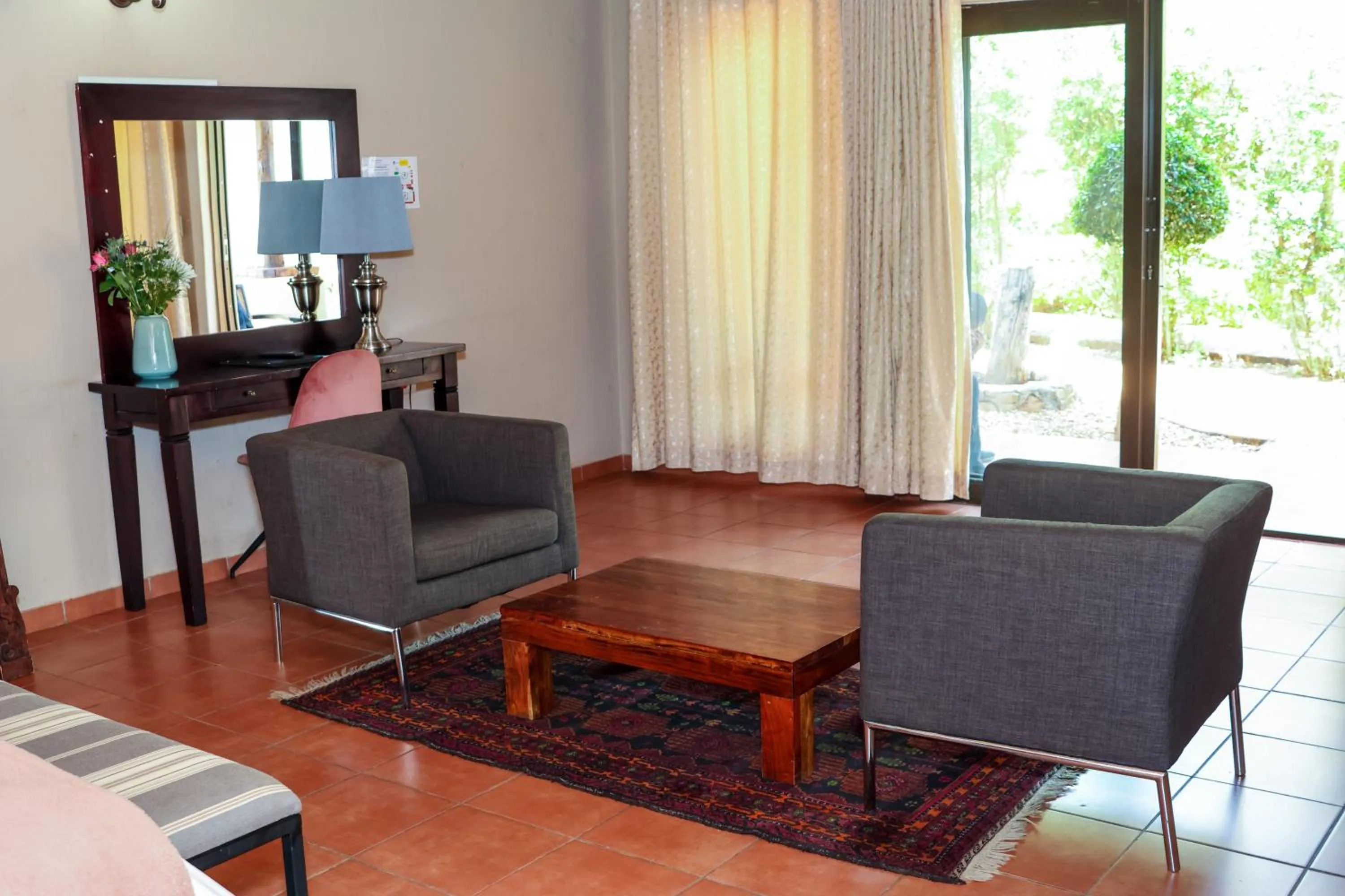 Seating area in Thaba Legae Guest Lodge