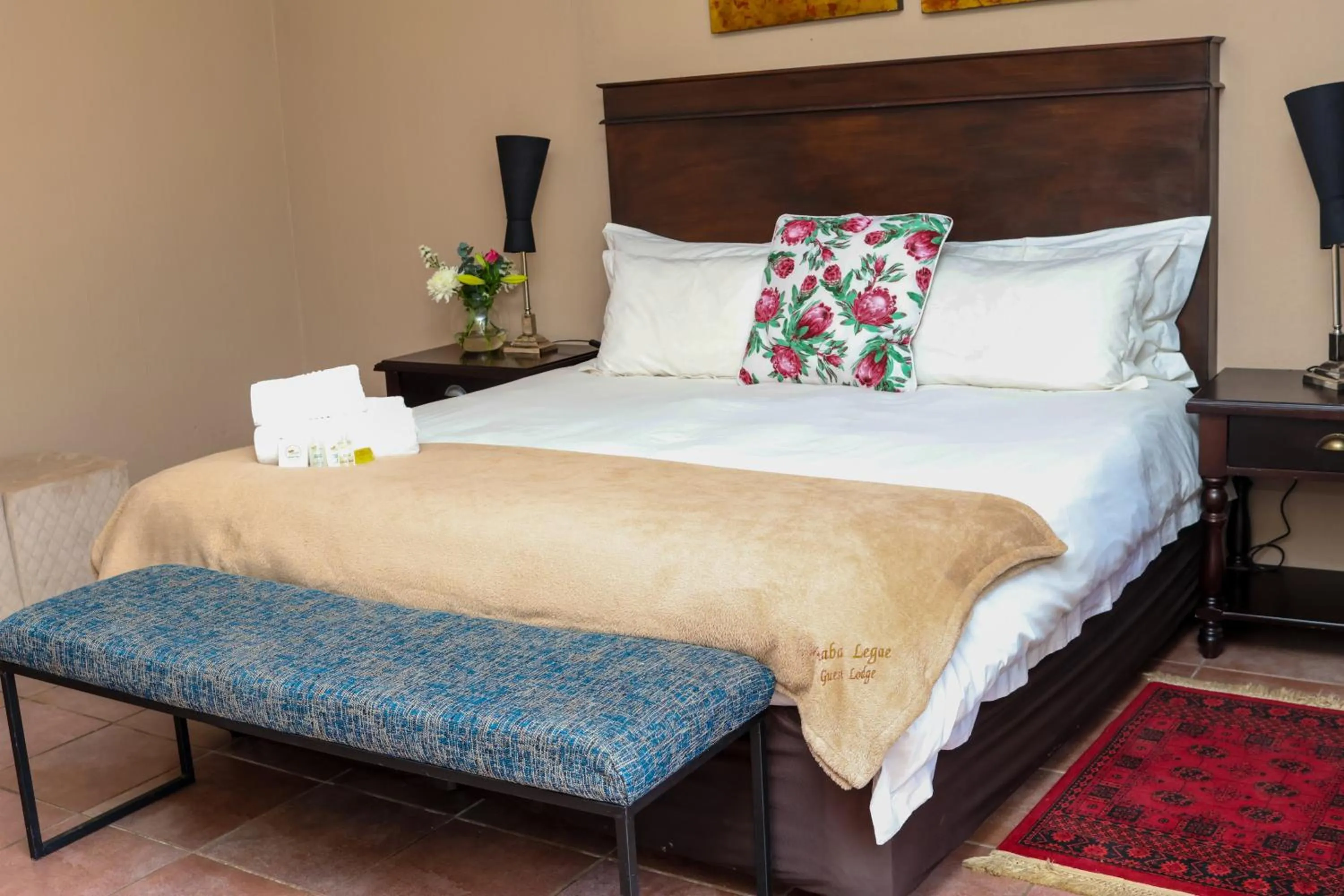 Bed in Thaba Legae Guest Lodge