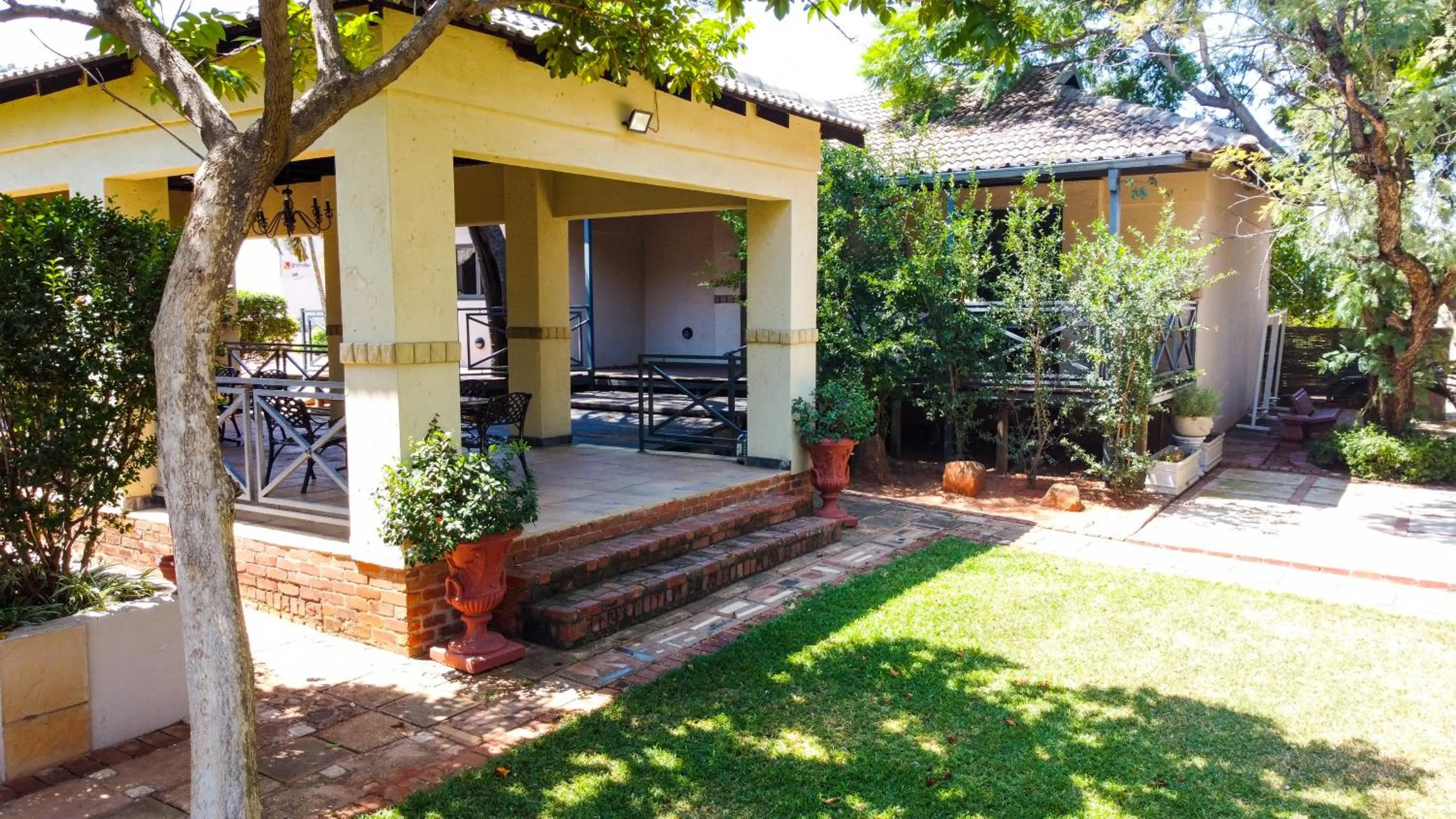 Patio in Thaba Legae Guest Lodge