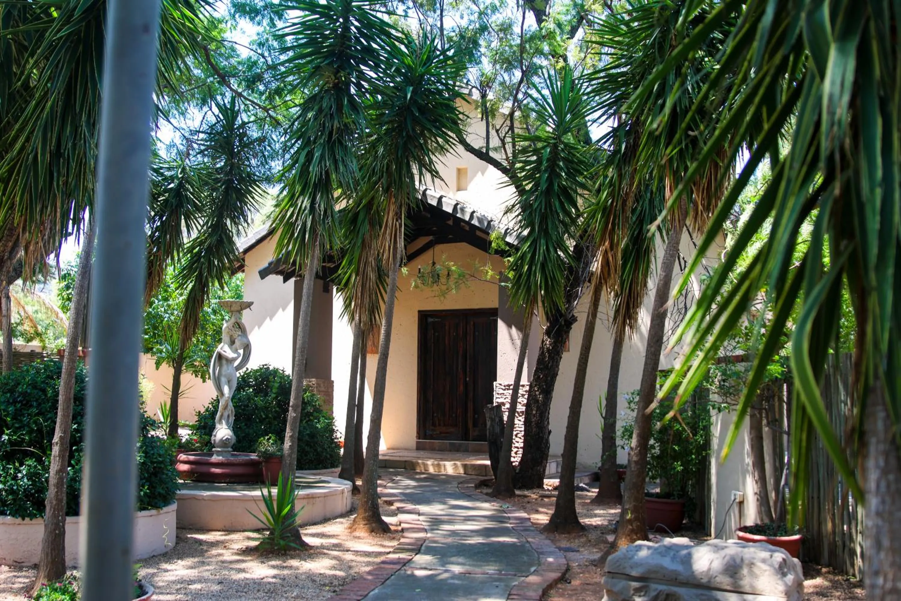 Garden view in Thaba Legae Guest Lodge