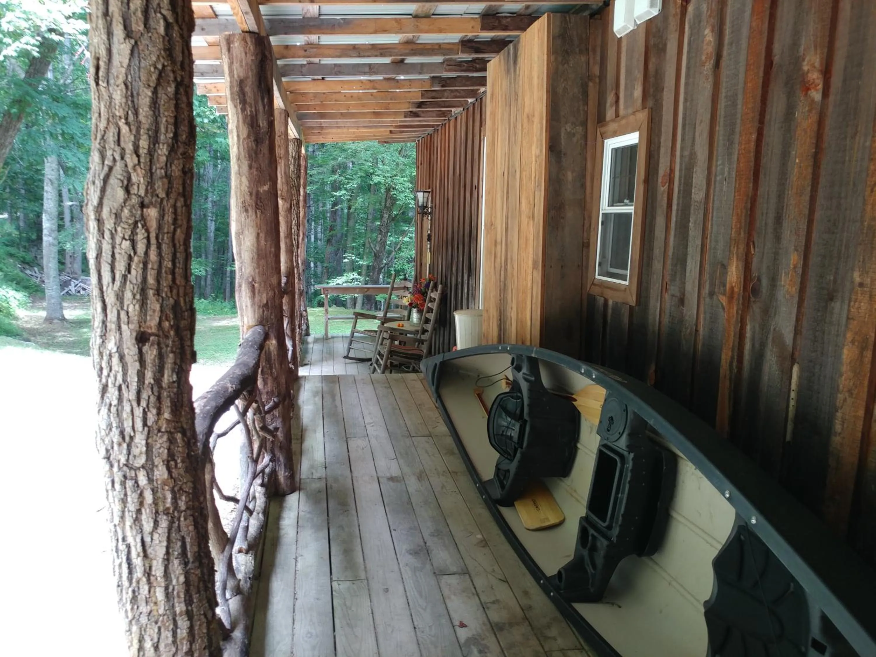 Balcony/Terrace in Arrowmont Stables & Cabins