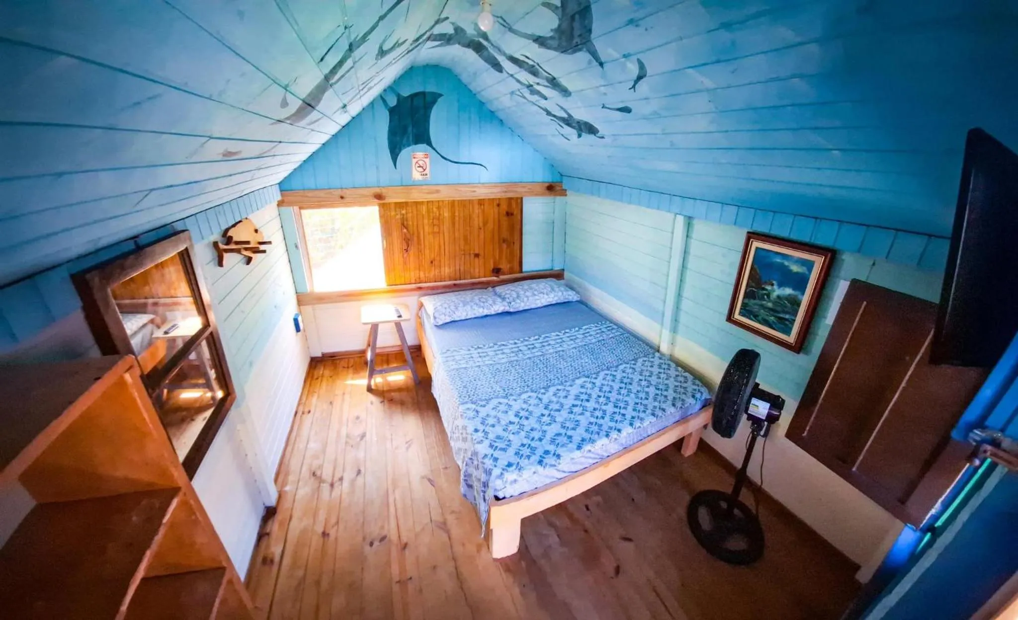 Bed in Pousada e Camping do Clodo