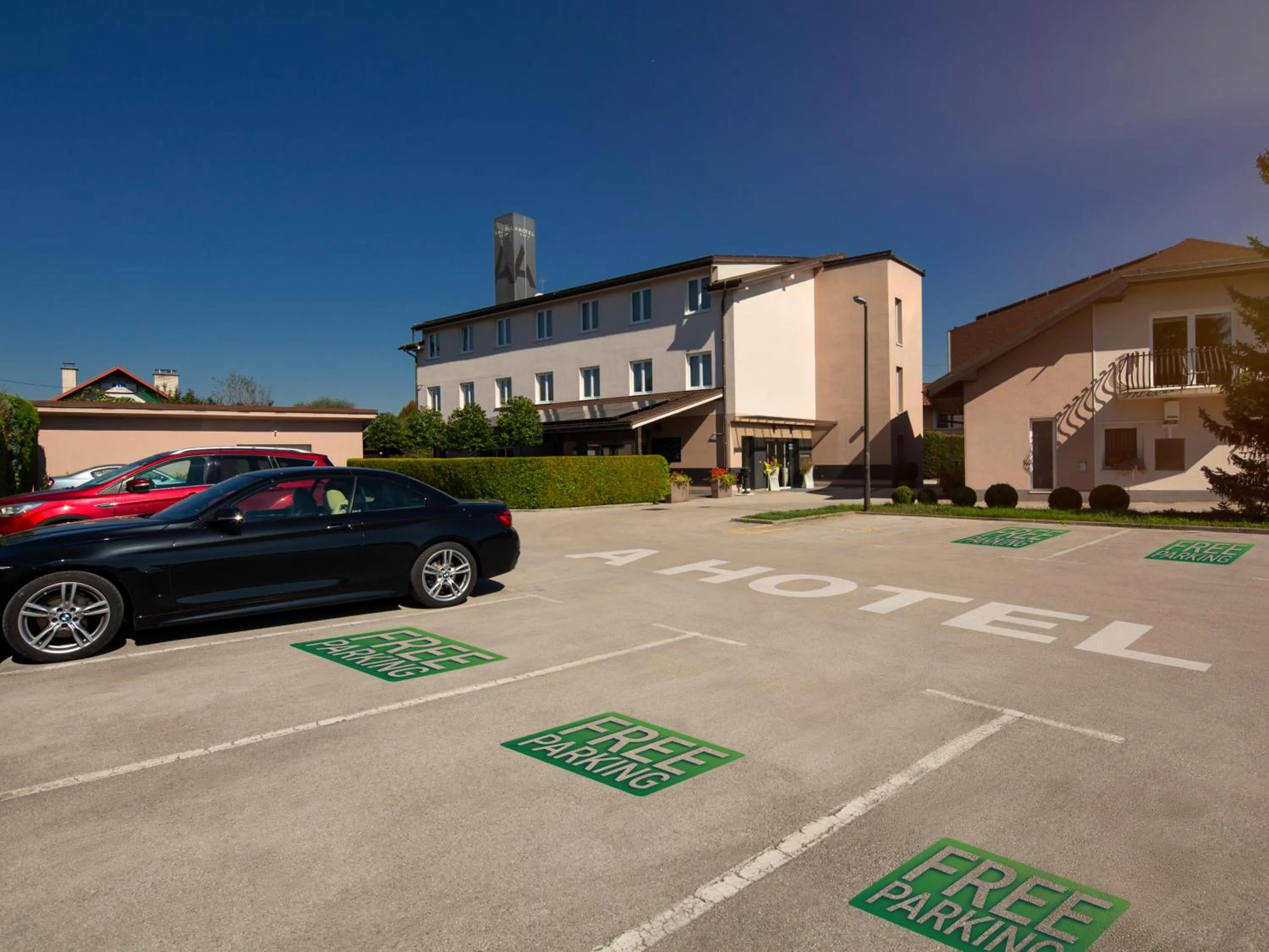 Property building in Ahotel Ljubljana