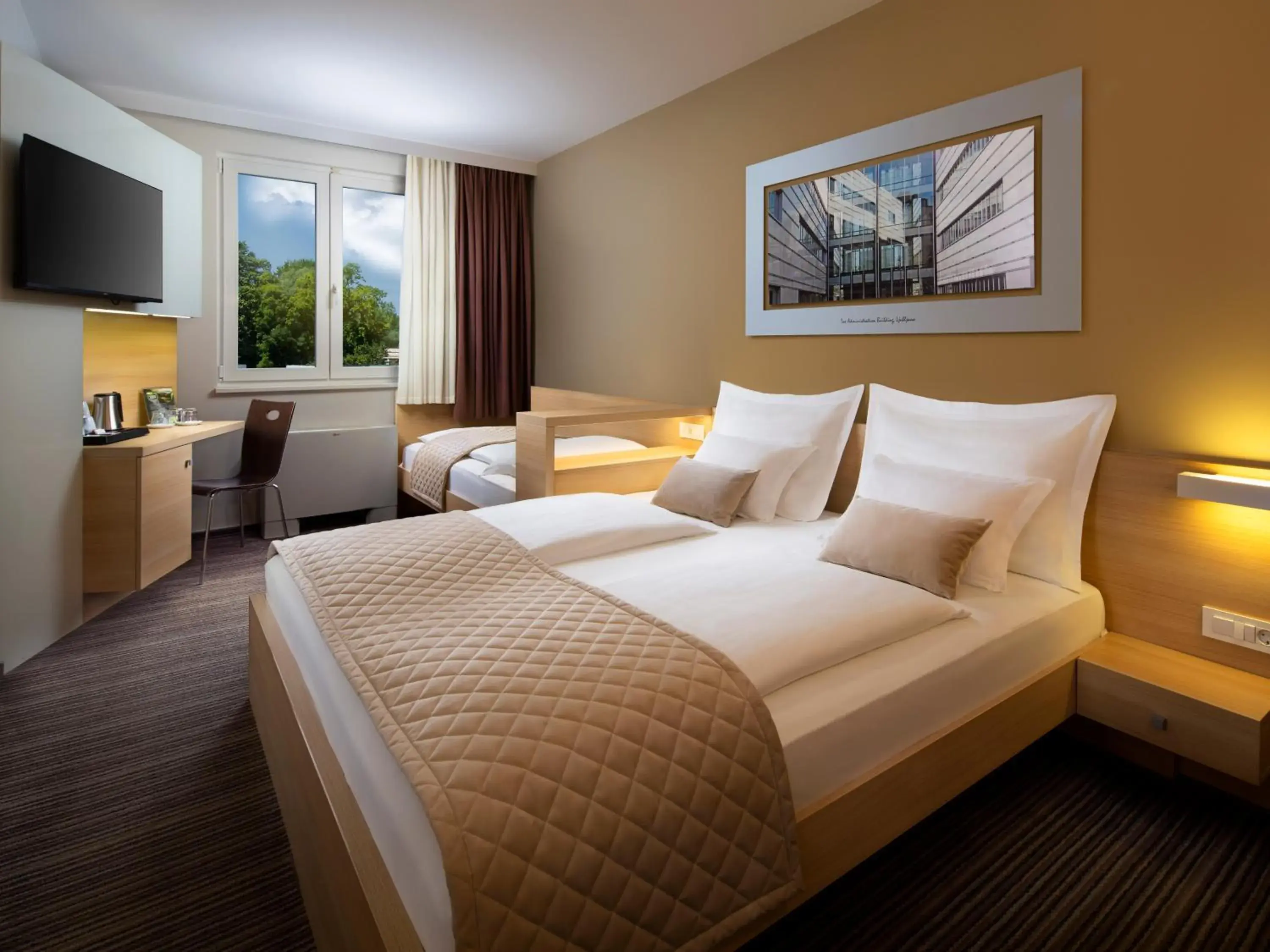 Bedroom, Bed in Ahotel Ljubljana Bedroom, Bed in Ahotel Ljubljana