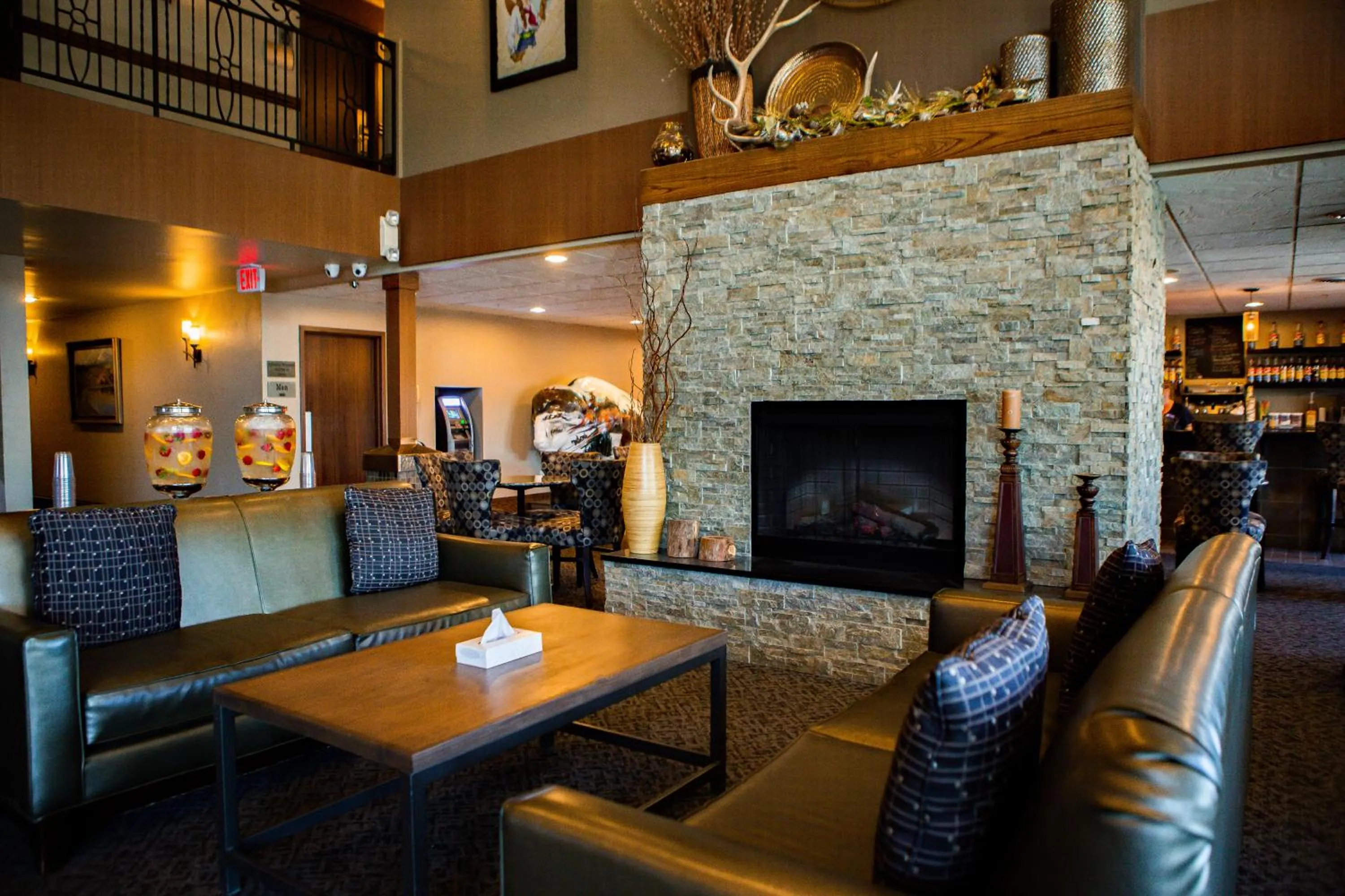 Lobby or reception in Heritage Inn
