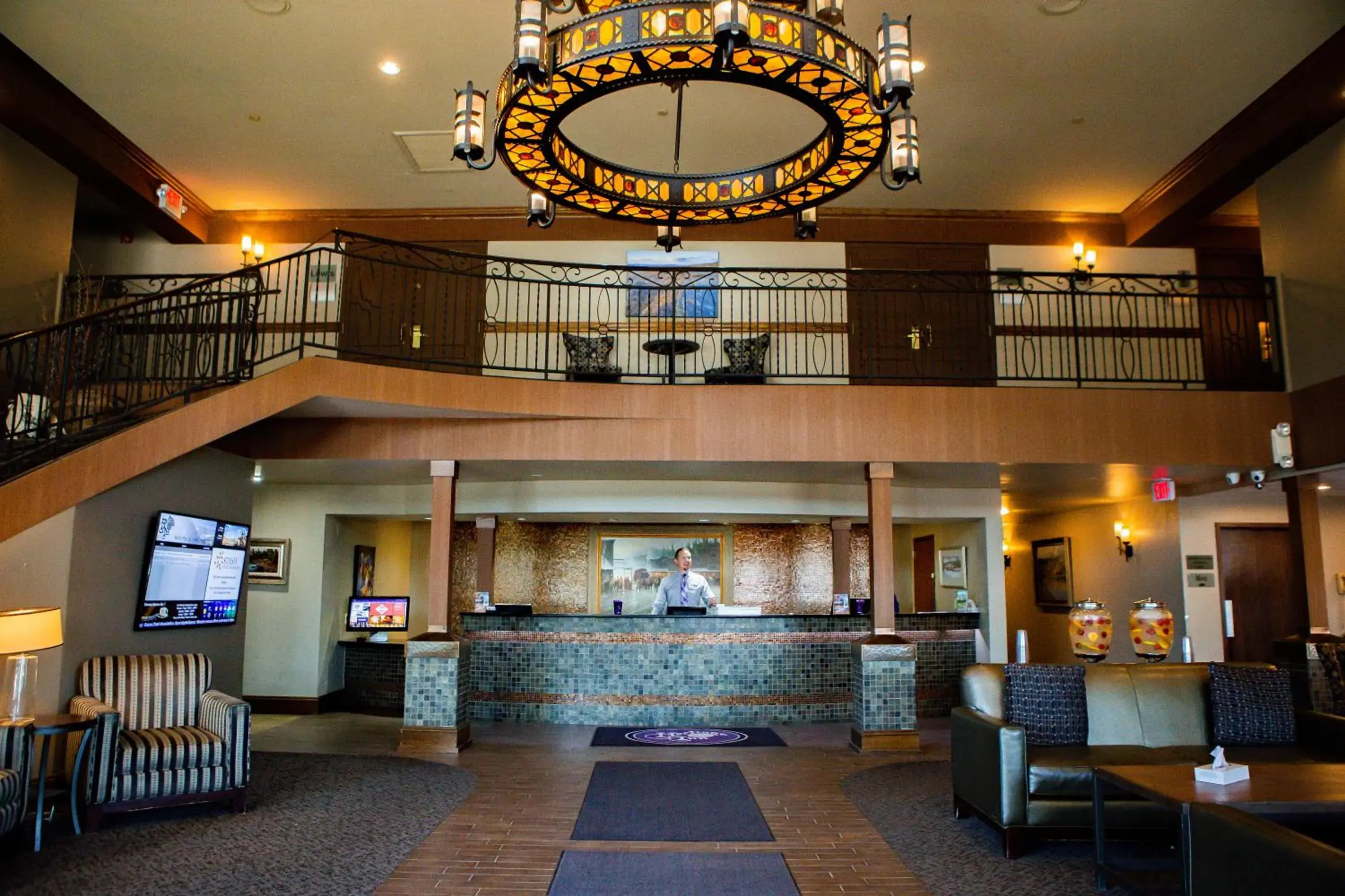 Lobby or reception, Lobby/Reception in Heritage Inn