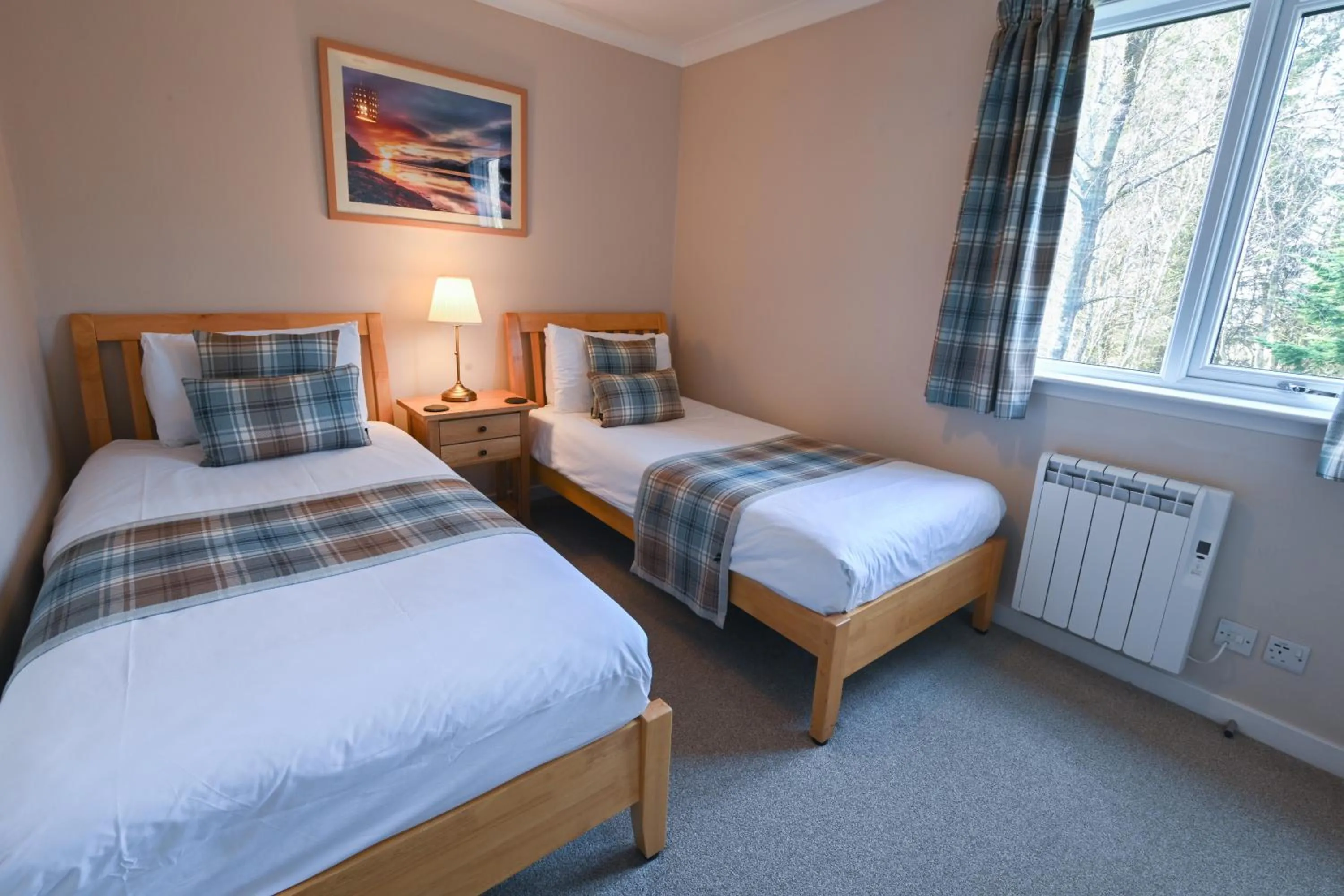Bedroom, Bed in Birchbrae Highland Lodges
