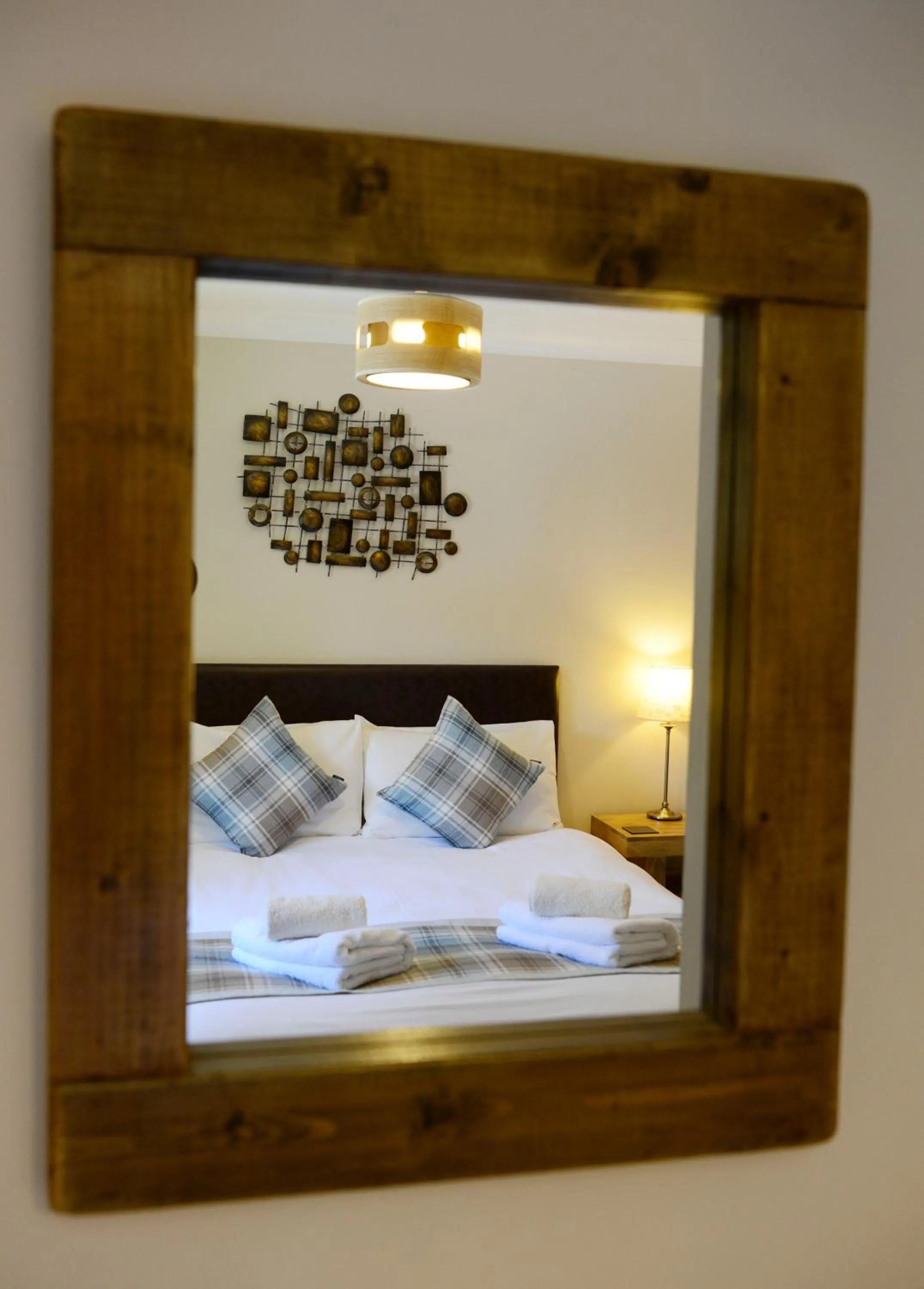 Bed in Birchbrae Highland Lodges