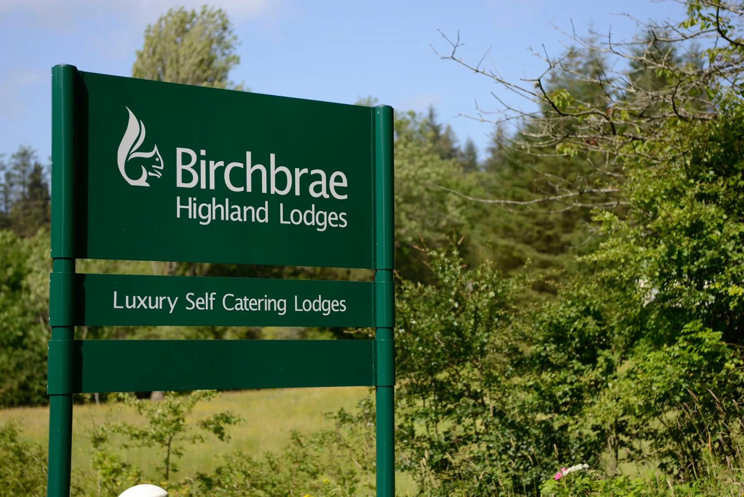 Property logo or sign in Birchbrae Highland Lodges