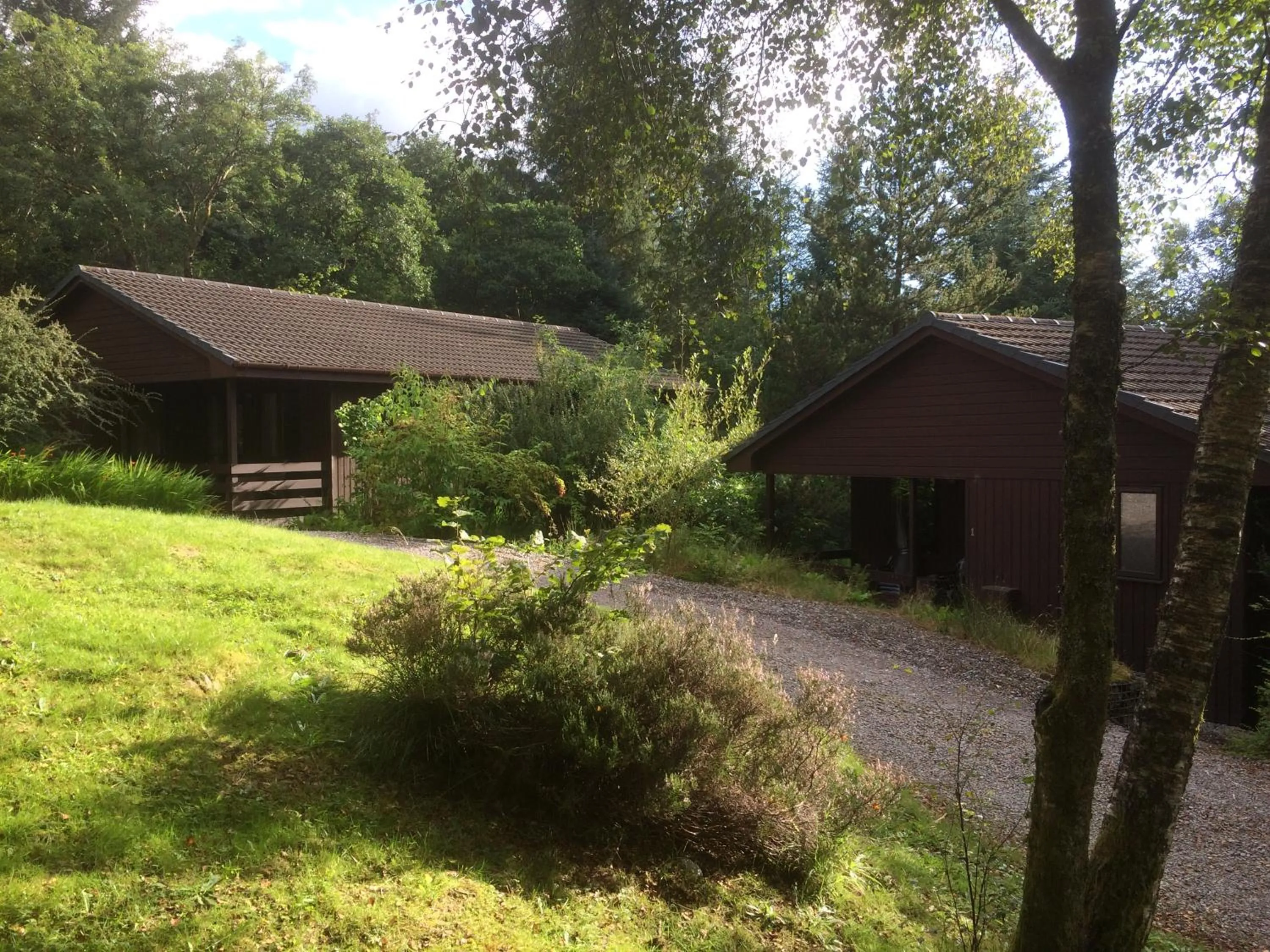 Property building in Birchbrae Highland Lodges