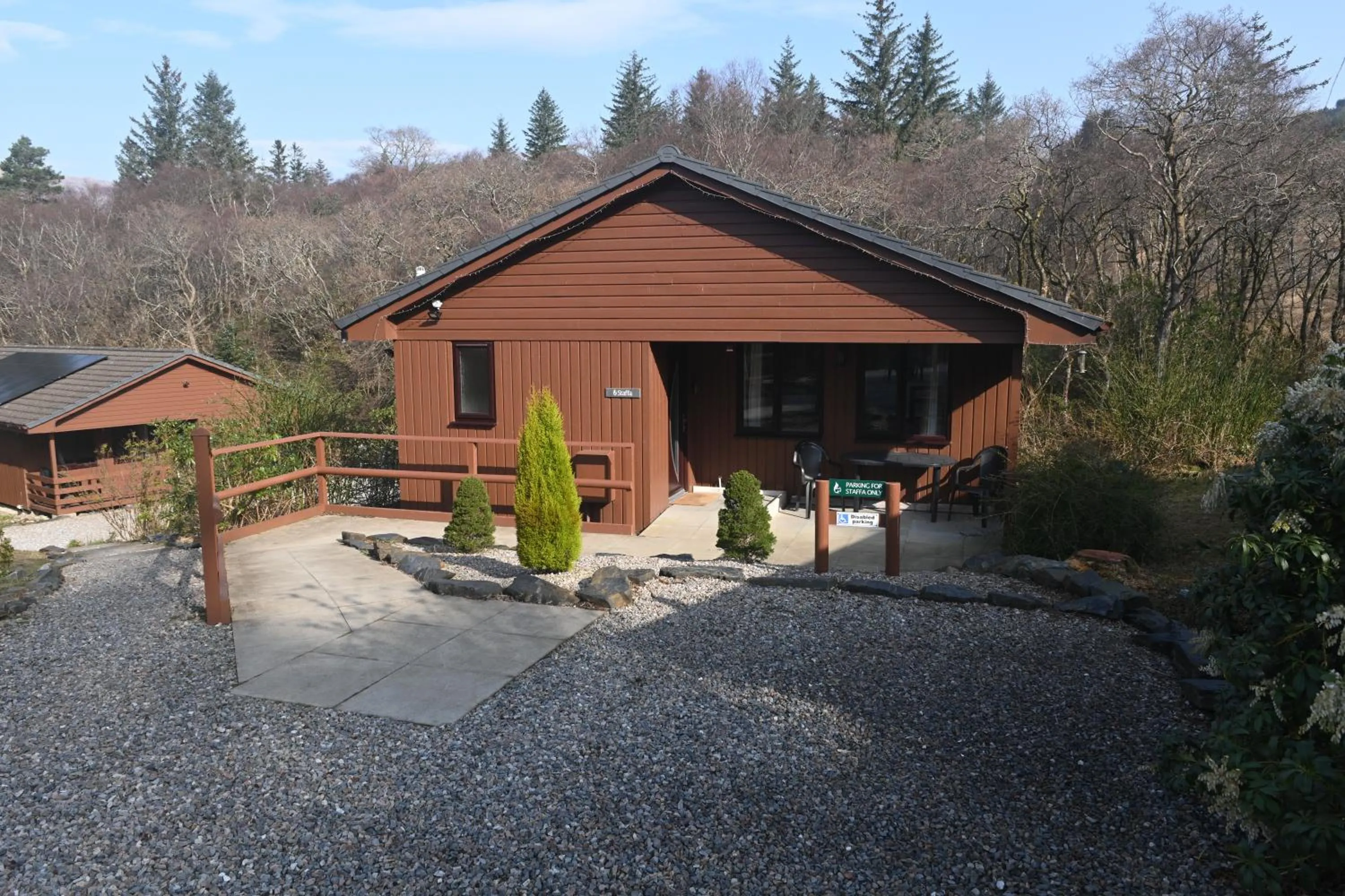 Property building in Birchbrae Highland Lodges