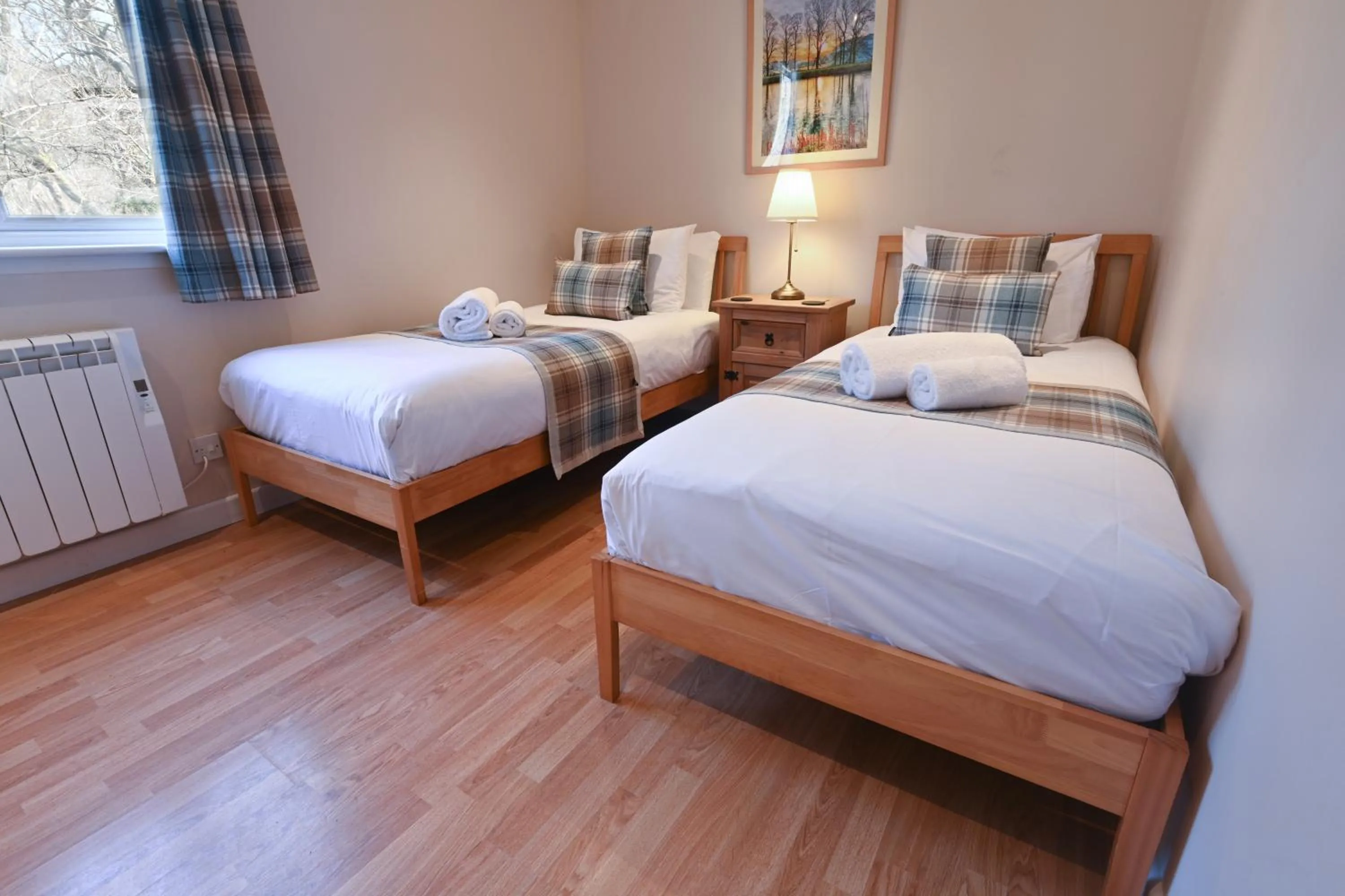 Bedroom, Bed in Birchbrae Highland Lodges