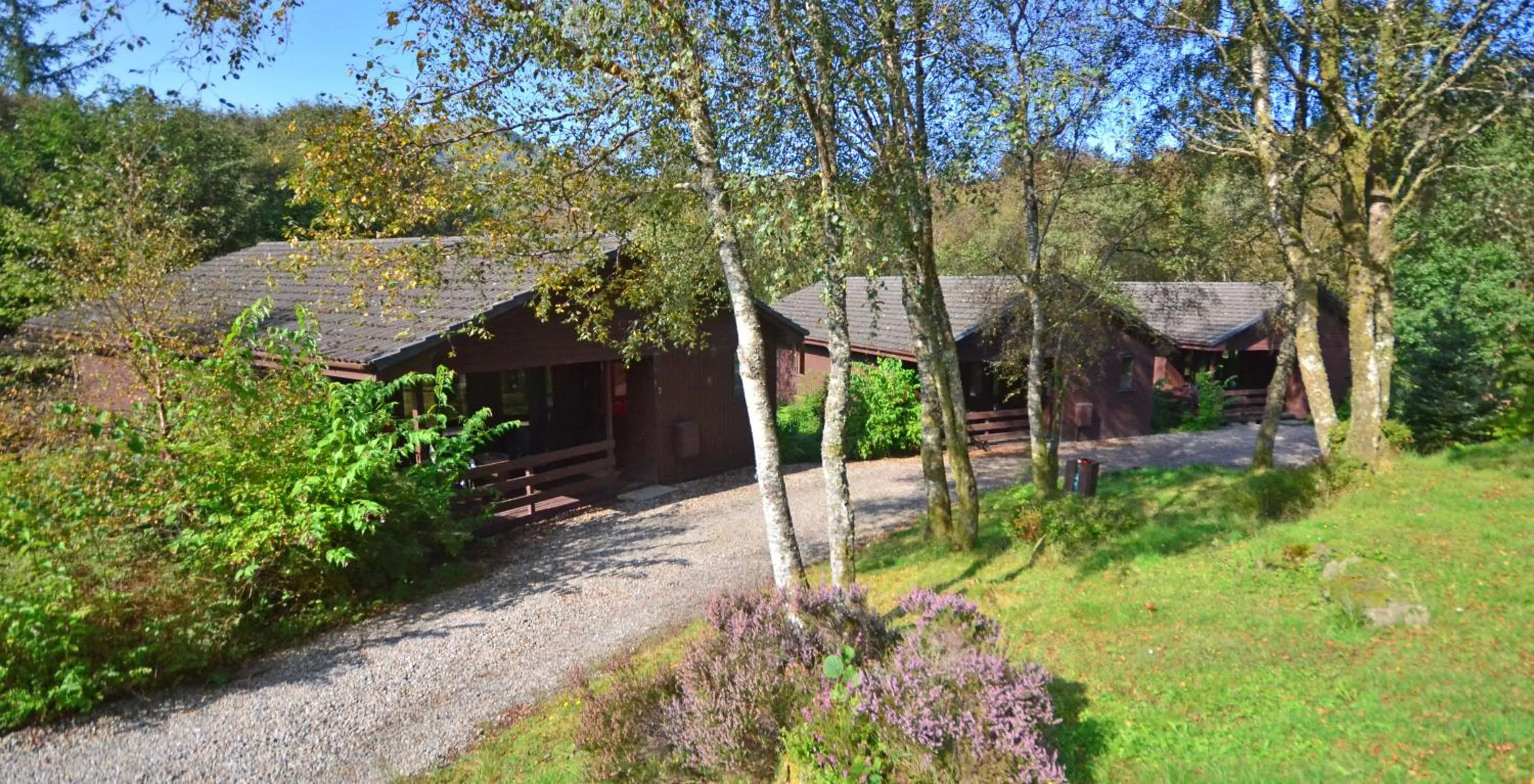 Property building in Birchbrae Highland Lodges