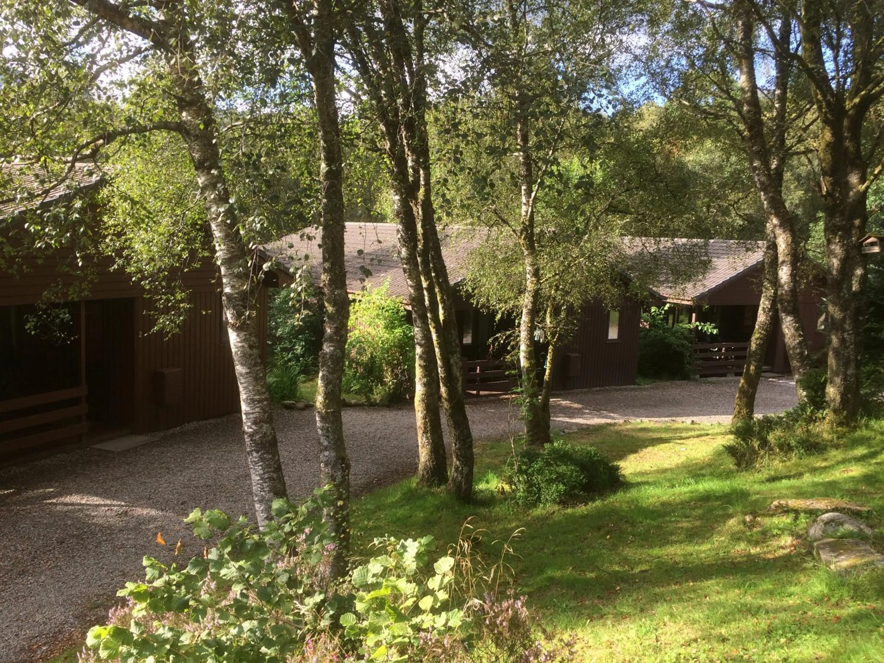 Property building in Birchbrae Highland Lodges