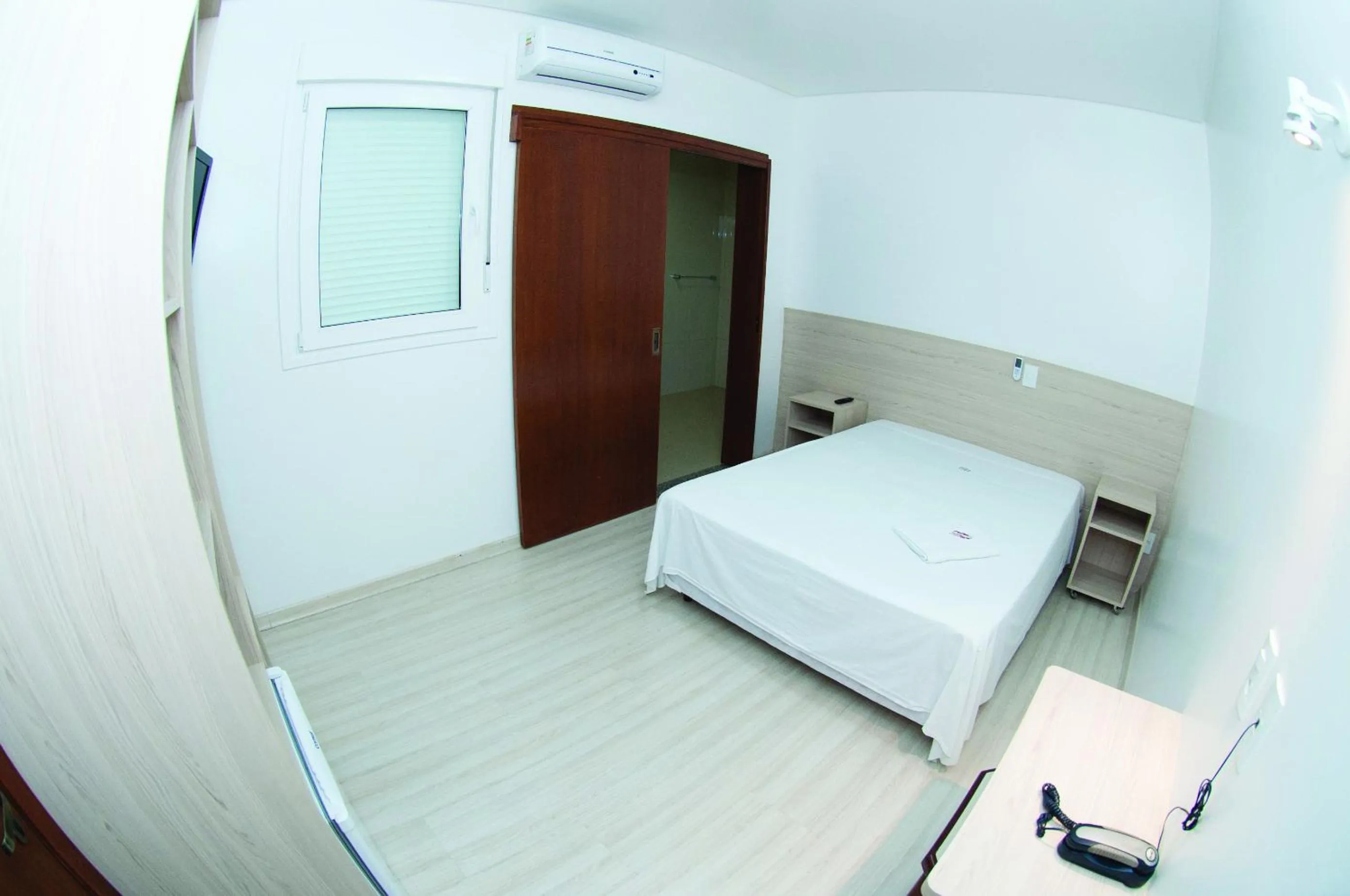 Bed in Hotel Kloppel