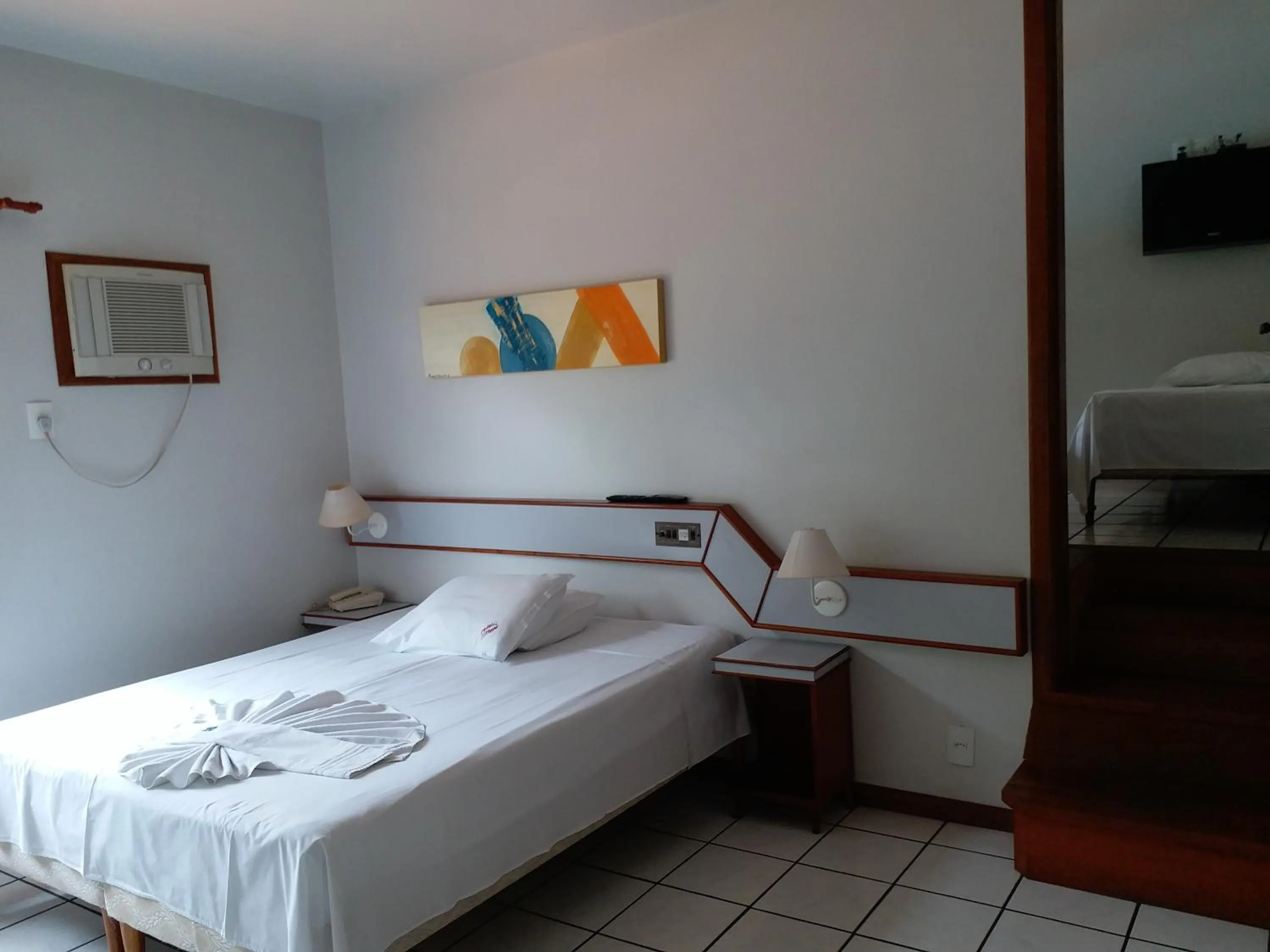 Bed in Hotel Kloppel