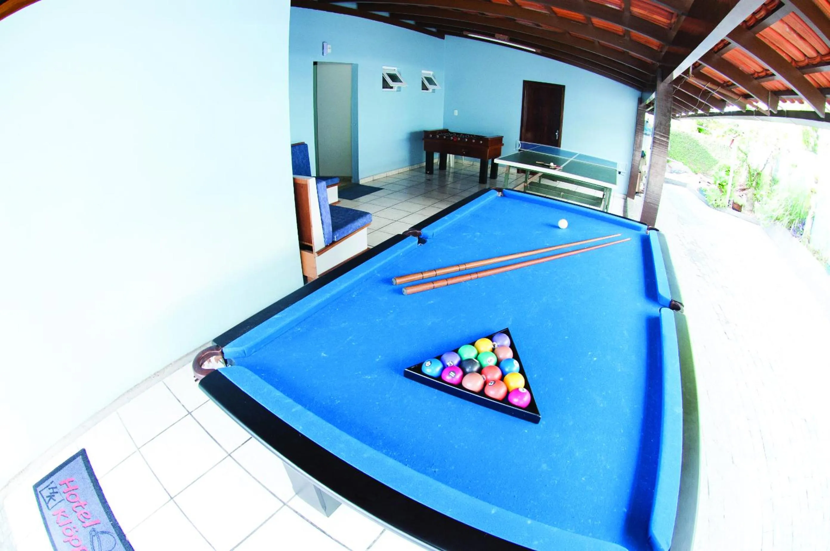 Billiard in Hotel Kloppel