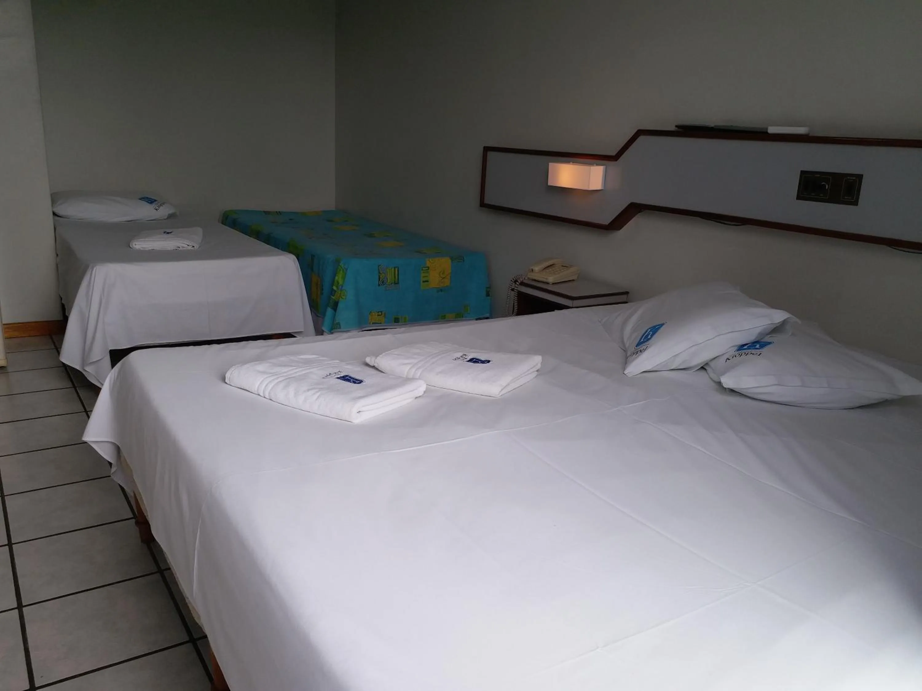 Bed in Hotel Kloppel