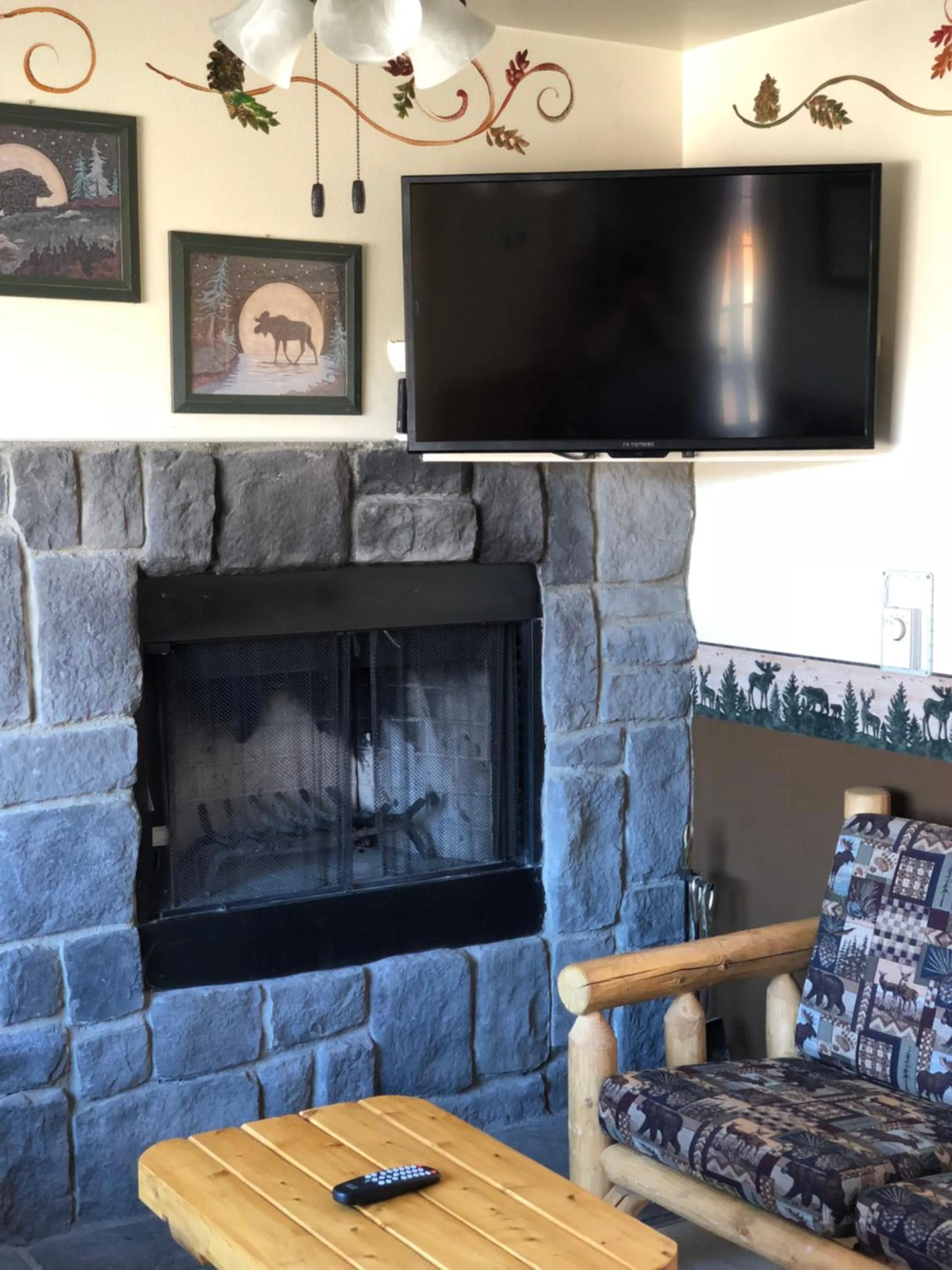 TV and multimedia in Fireside Lodge
