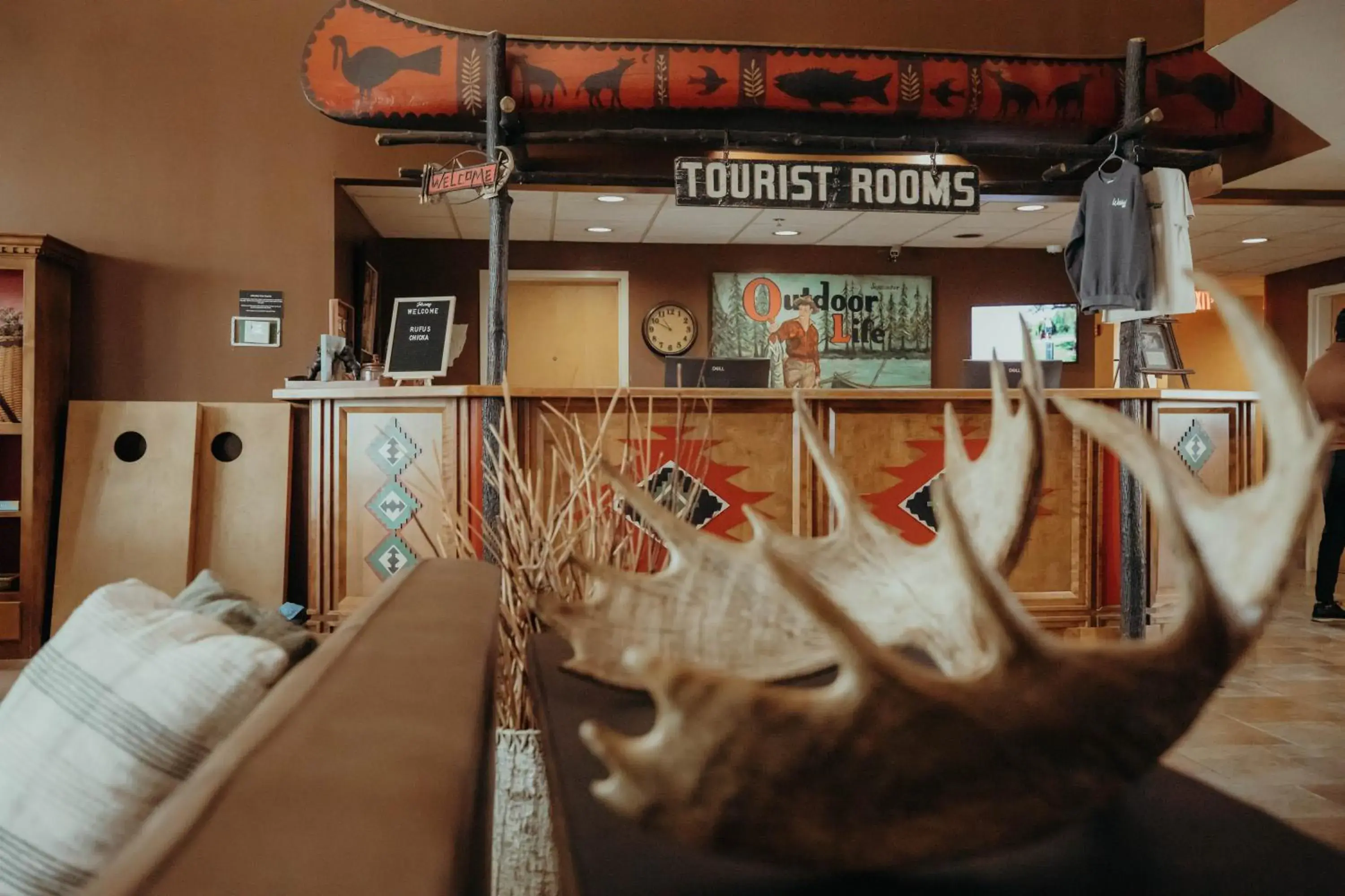 Lobby or reception in Wildwood Lodge Lobby or reception in Wildwood Lodge