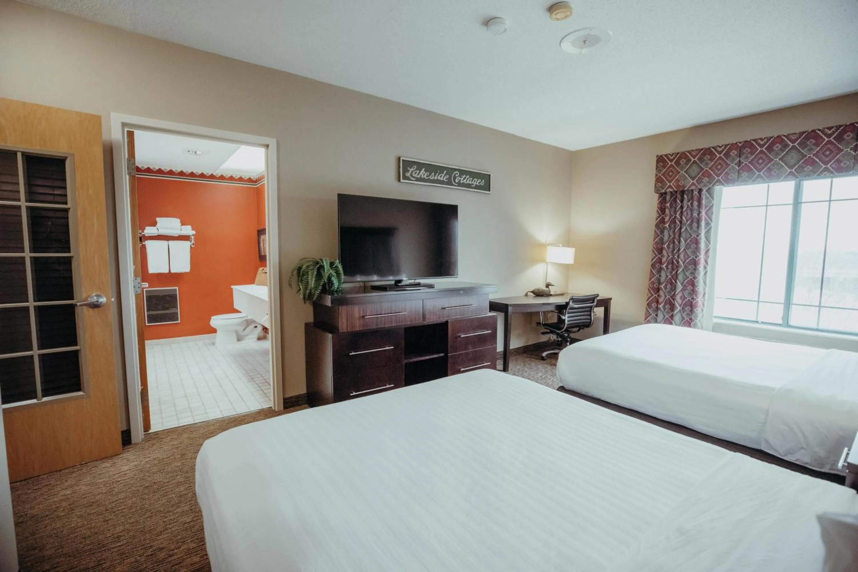 Bed in Wildwood Lodge