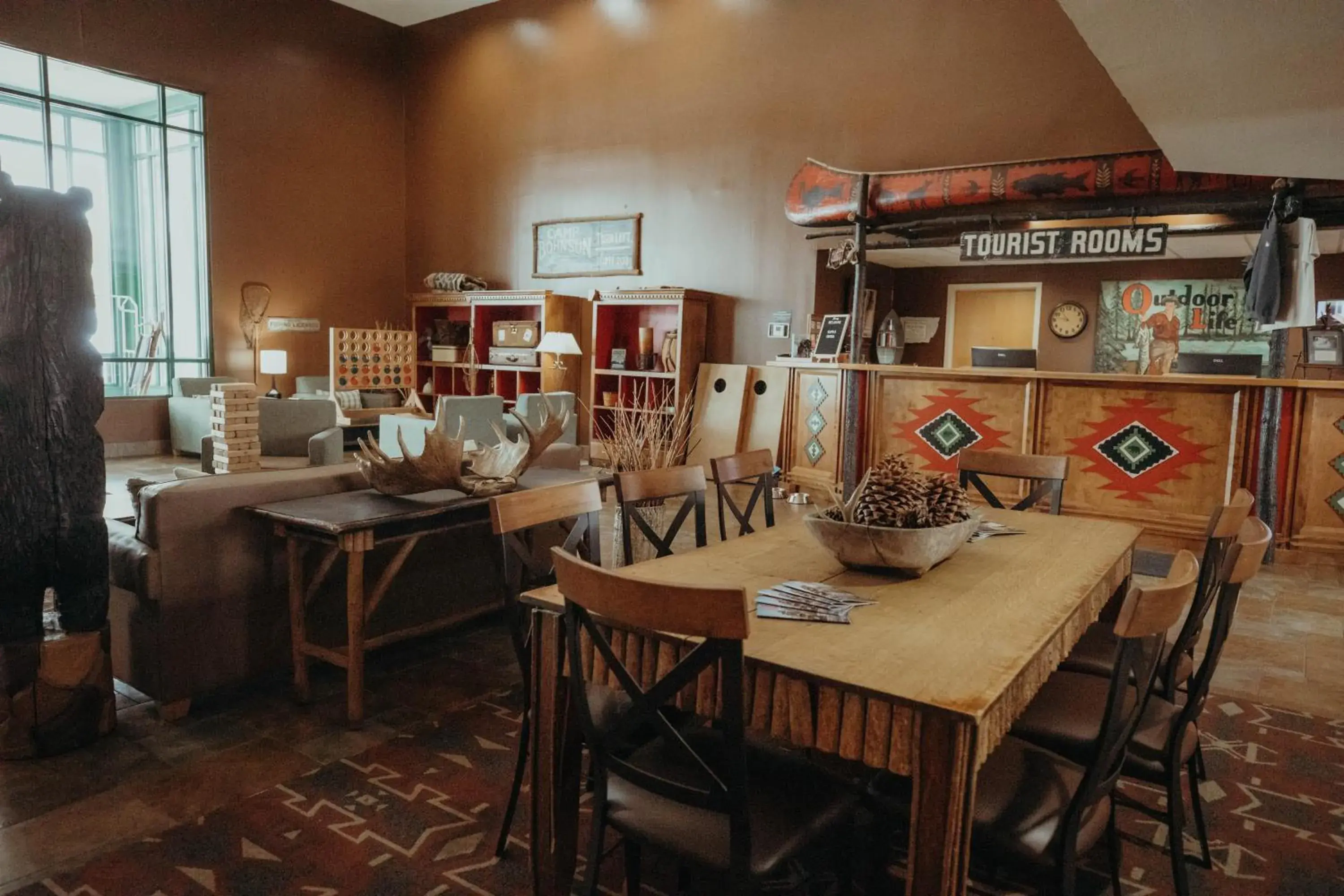 Lobby or reception in Wildwood Lodge Lobby or reception in Wildwood Lodge