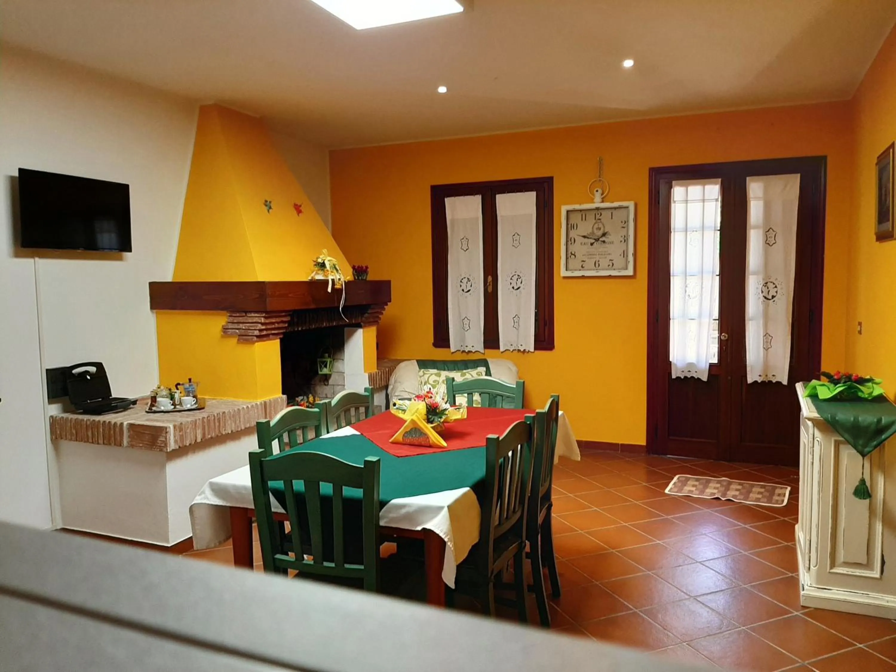 Dining area in Residence Tenuta Gambalonga