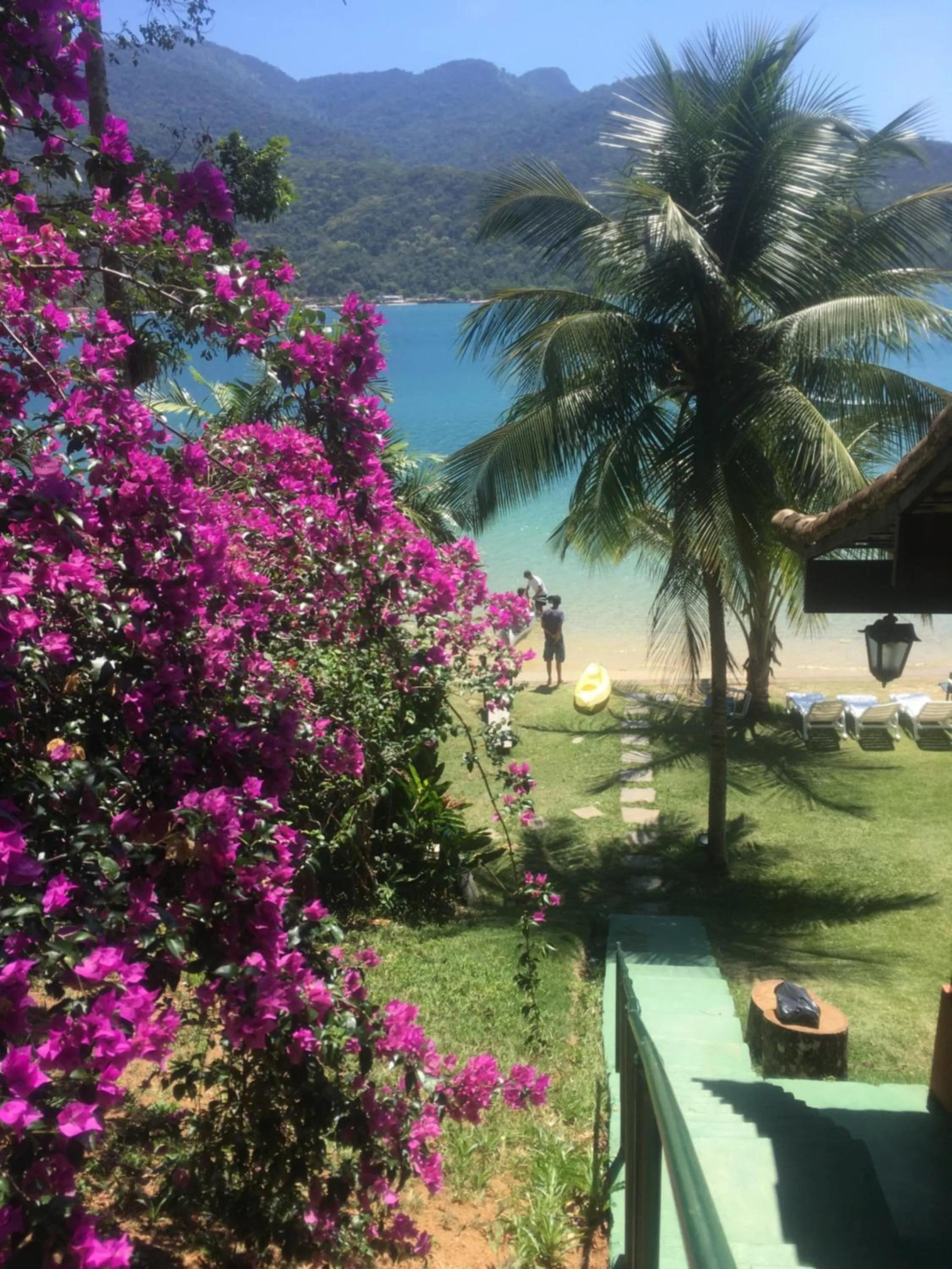 Garden view in Pousada Portal do Sol