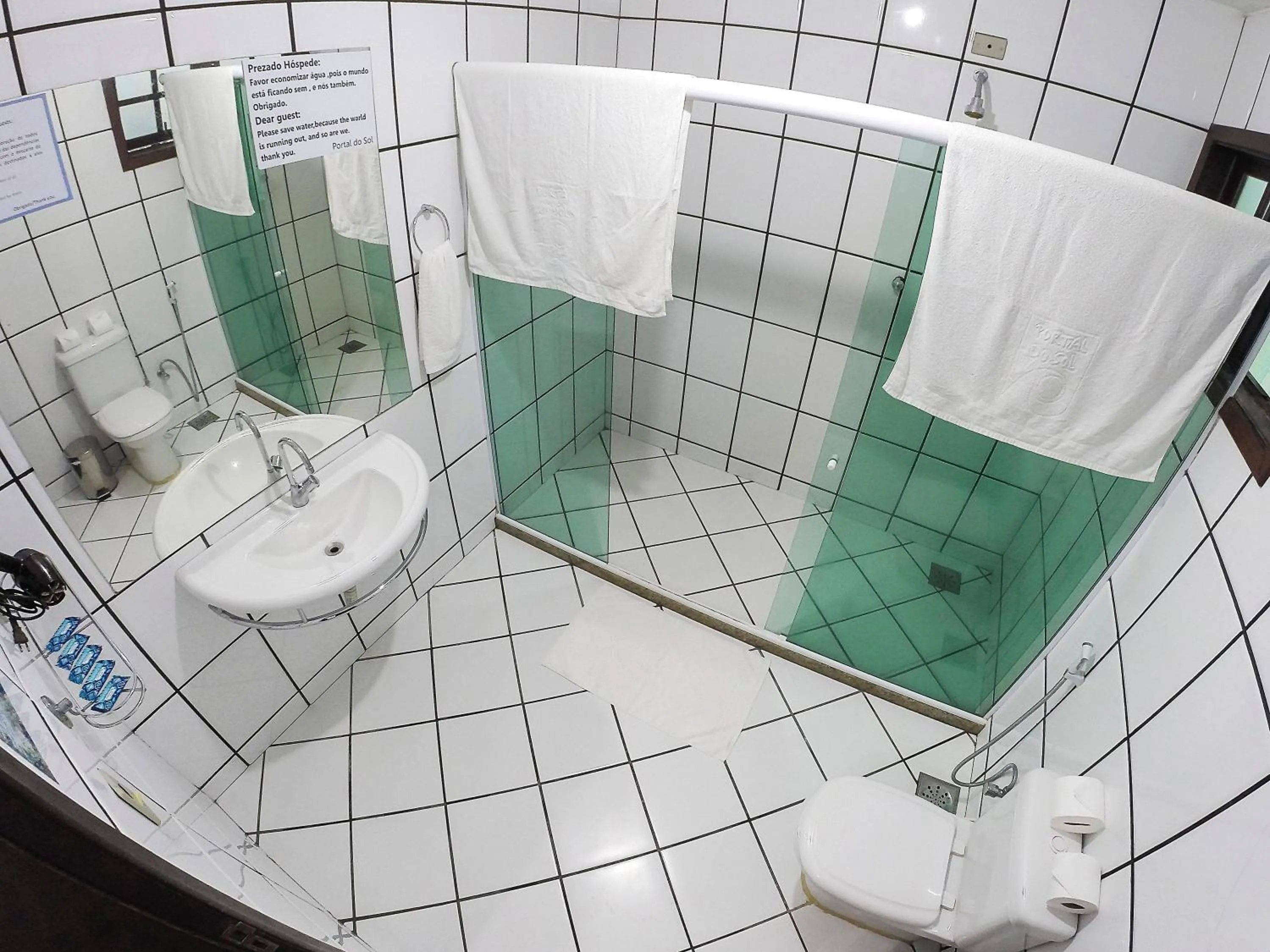 Bathroom in Pousada Portal do Sol