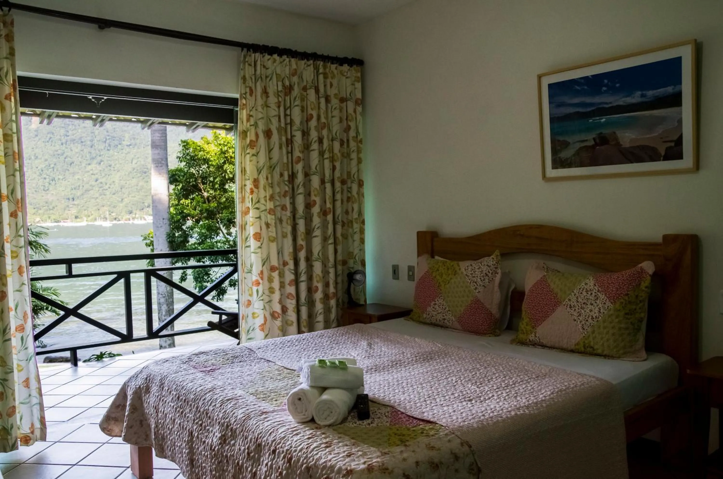 Bed in Pousada Portal do Sol