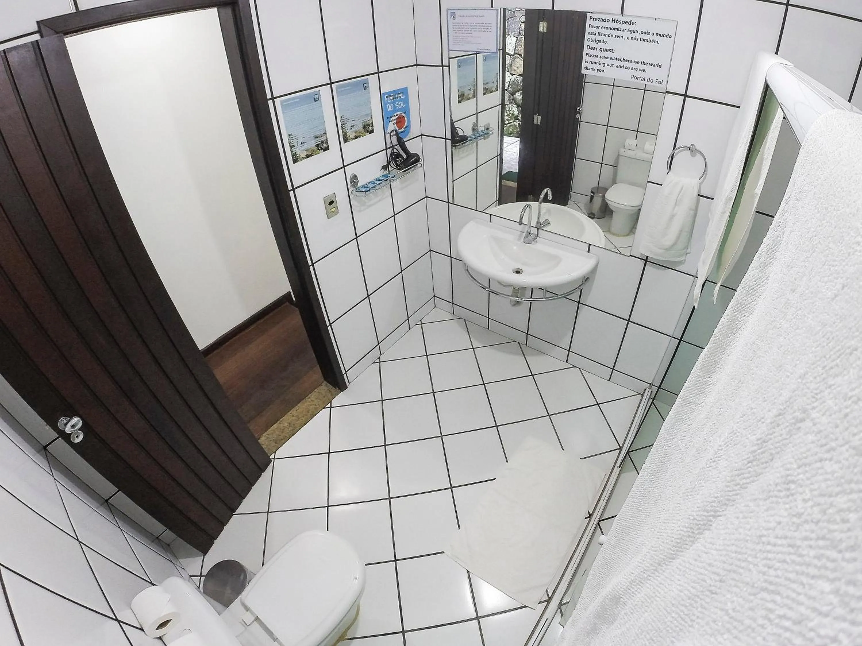 Bathroom in Pousada Portal do Sol