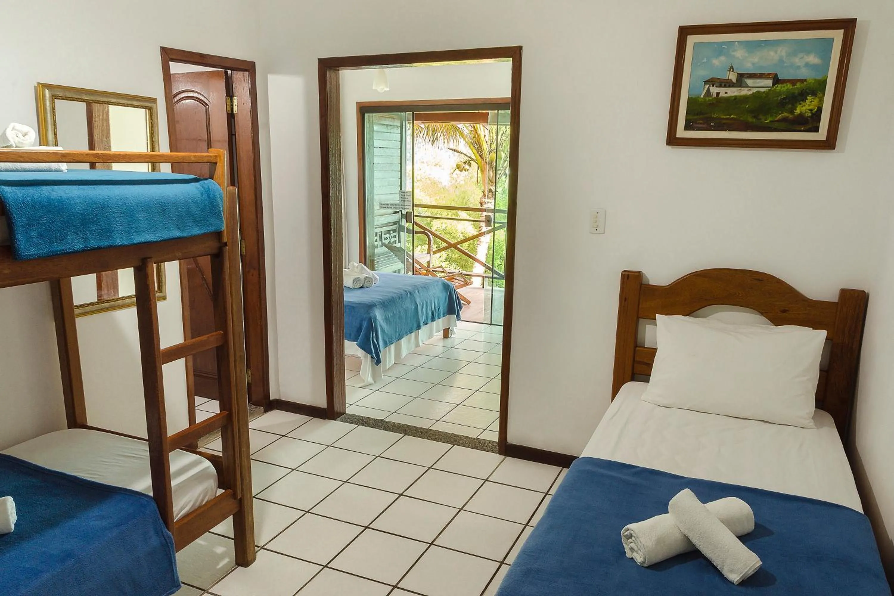 Bed in Pousada Portal do Sol
