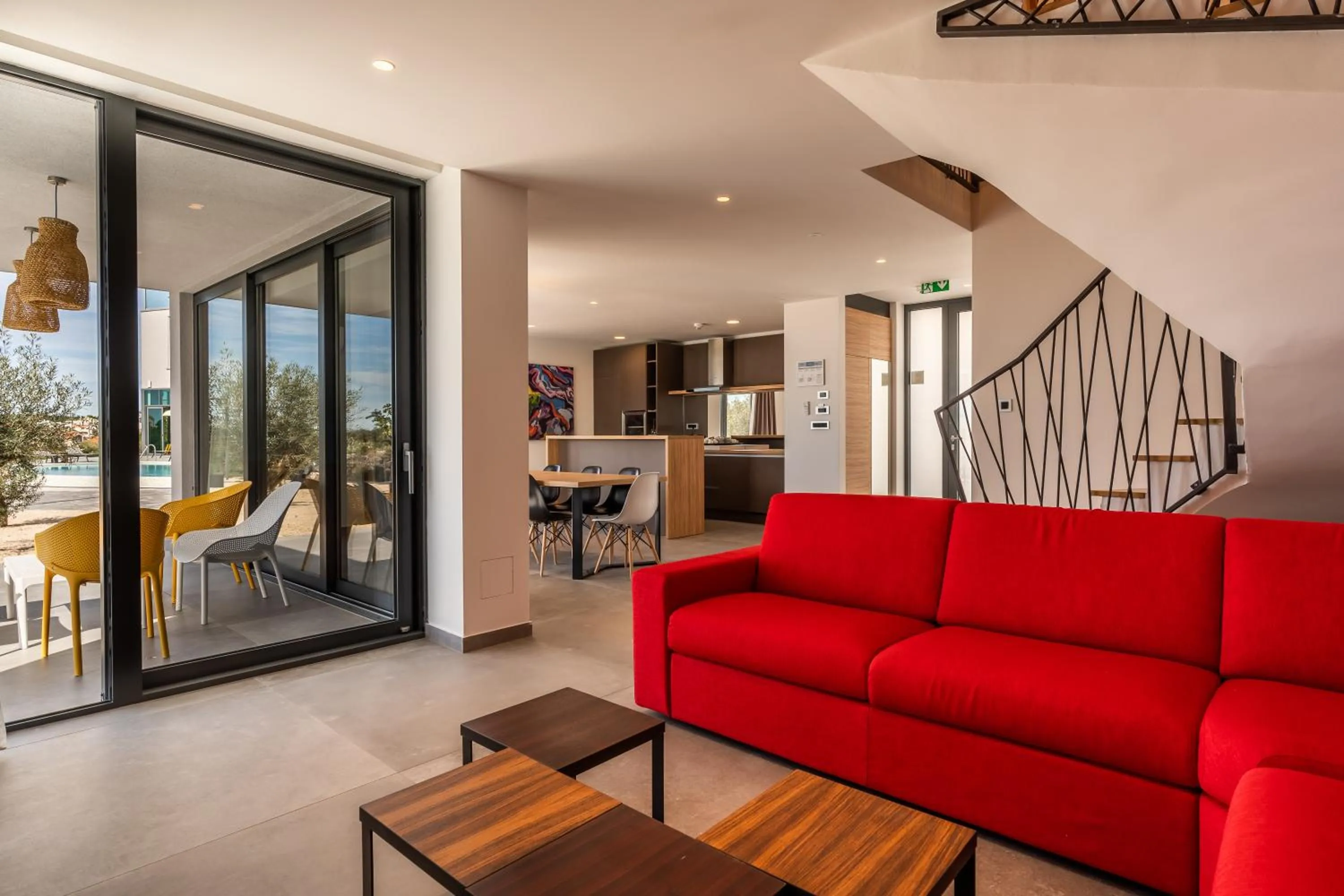 Living room in Hotel Olea