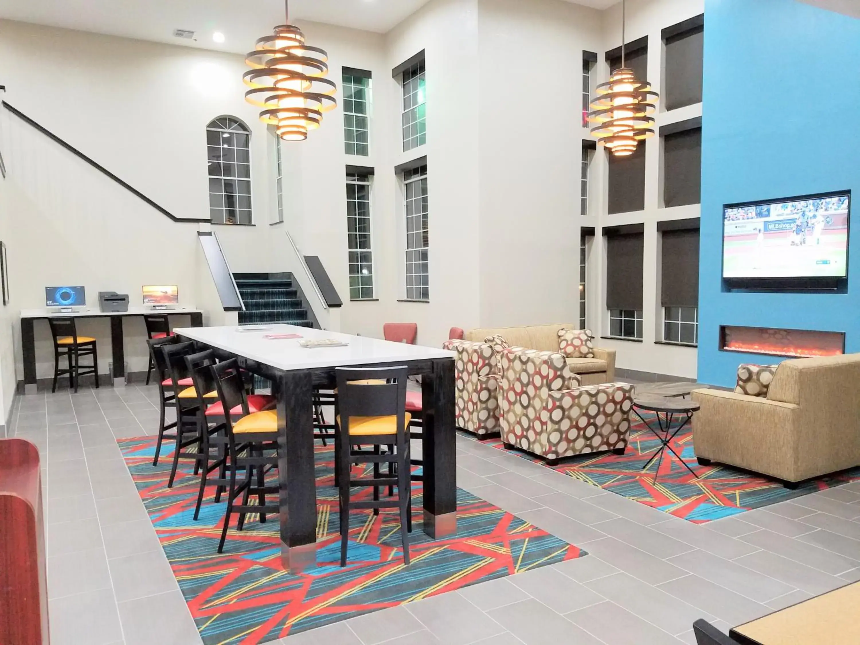Lobby or reception in Hawthorn Suites Irving DFW South Lobby or reception in Hawthorn Suites Irving DFW South