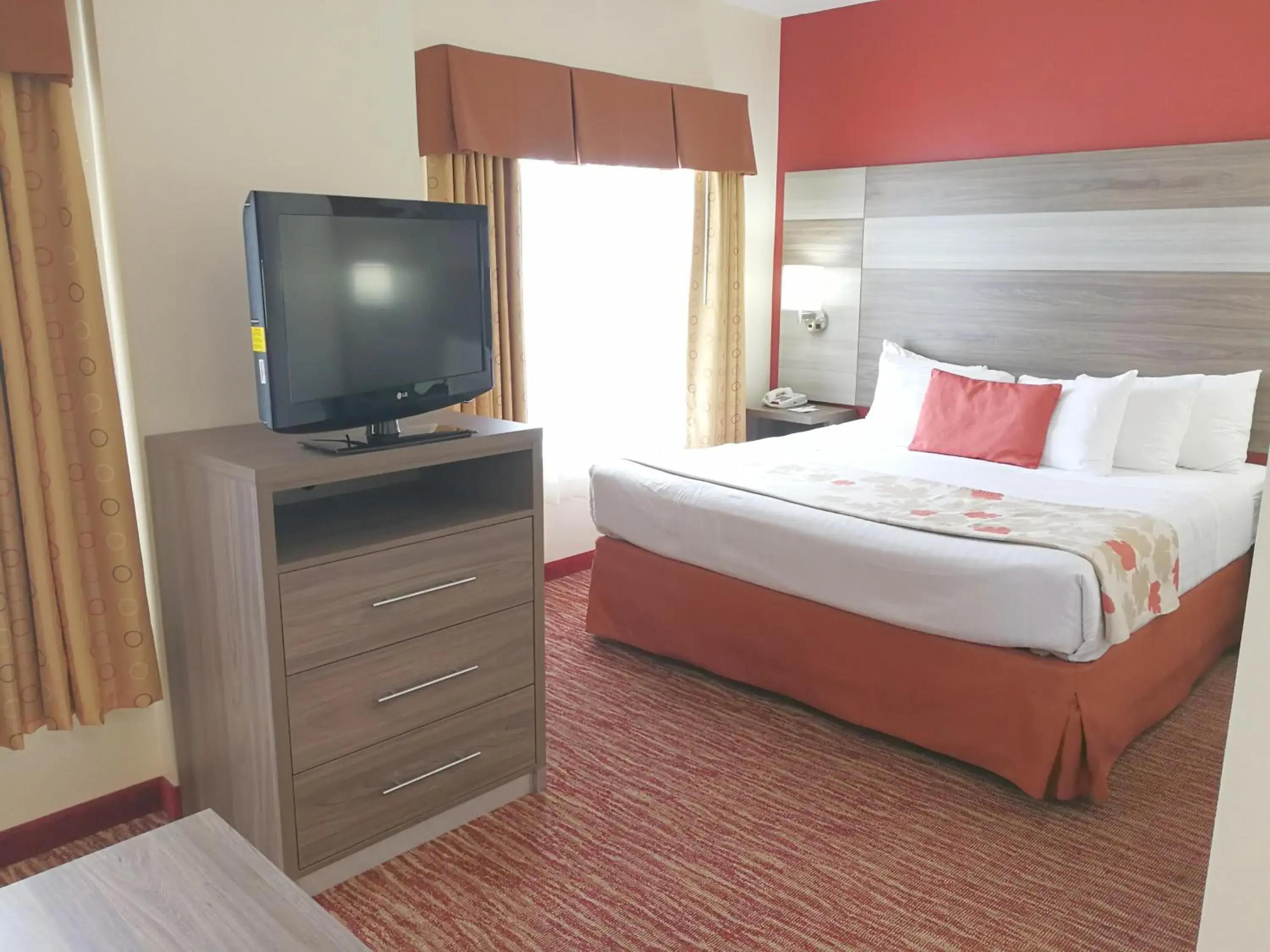 Bed in Hawthorn Suites Irving DFW South Bed in Hawthorn Suites Irving DFW South