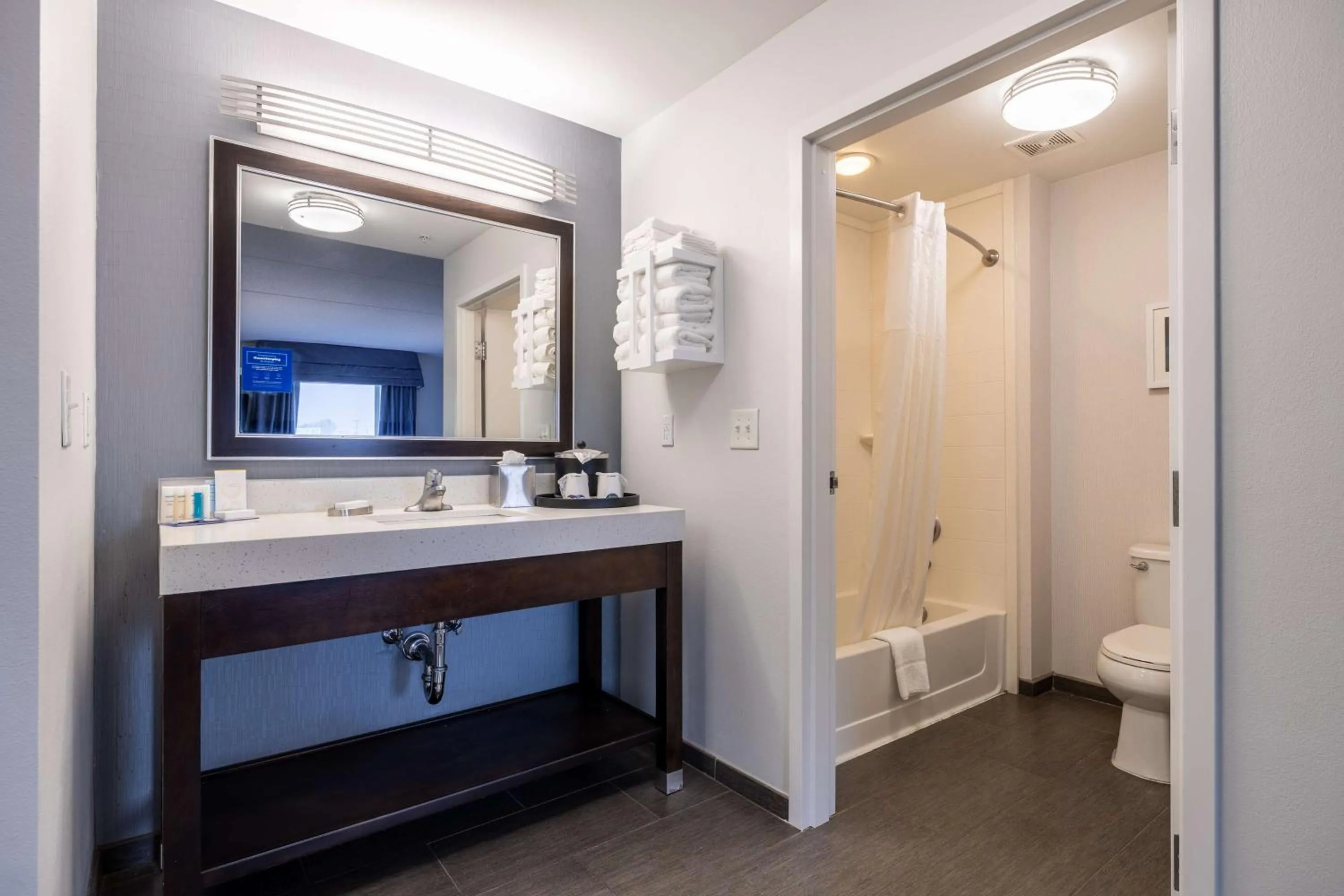 Bathroom in Hampton Inn & Suites Greensboro/Coliseum Area