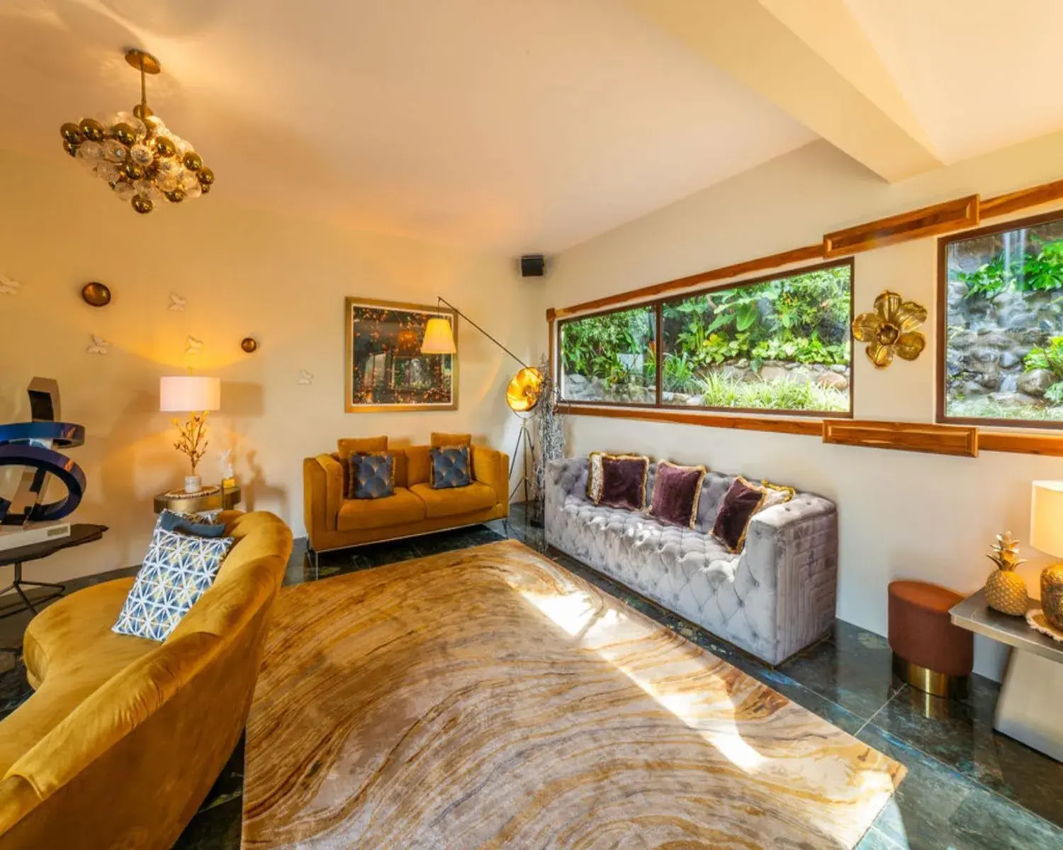 Living room, Bed in Hotel & Spa Poco a Poco - Costa Rica Living room, Bed in Hotel & Spa Poco a Poco - Costa Rica