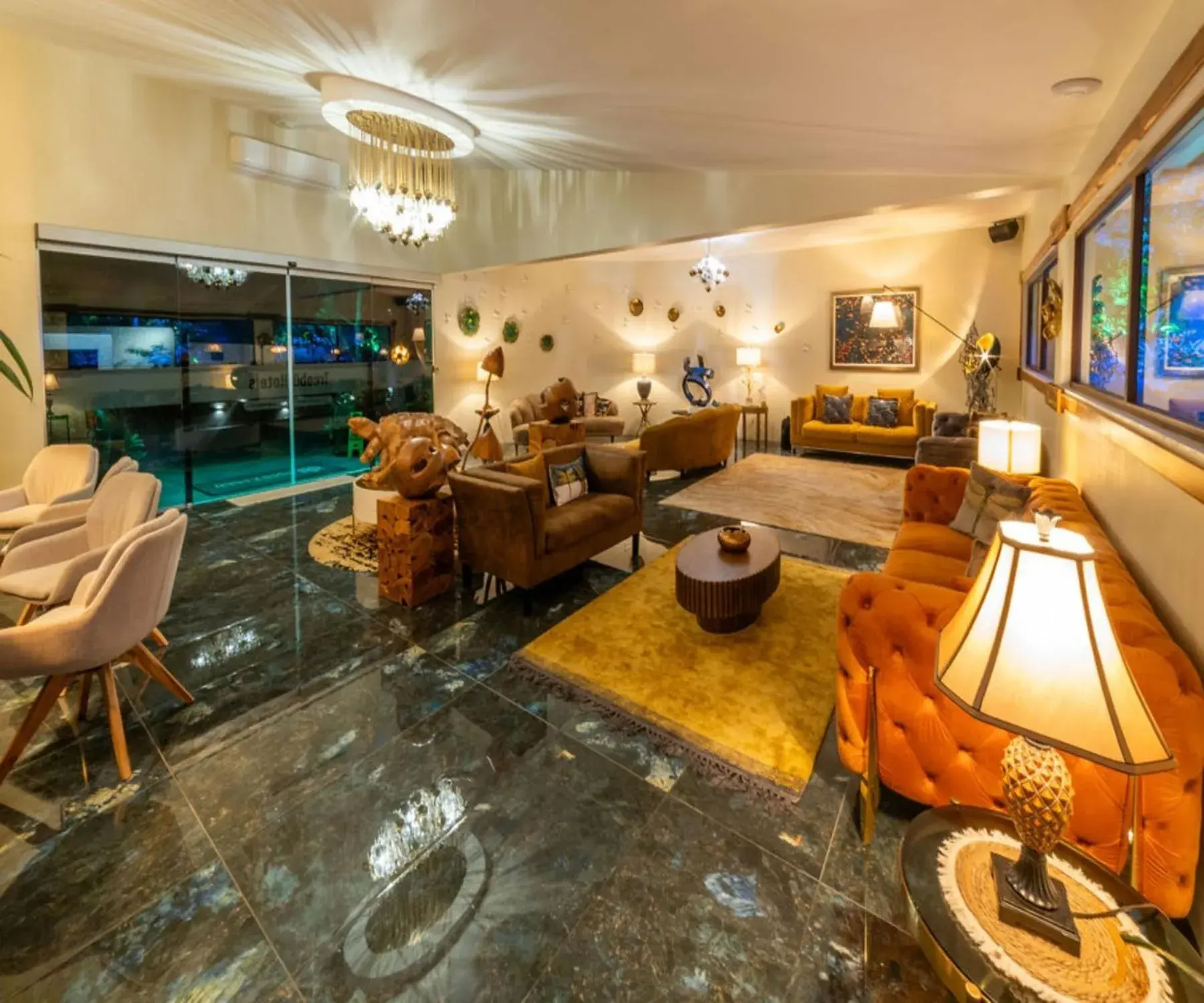 Living room in Hotel & Spa Poco a Poco - Costa Rica Living room in Hotel & Spa Poco a Poco - Costa Rica