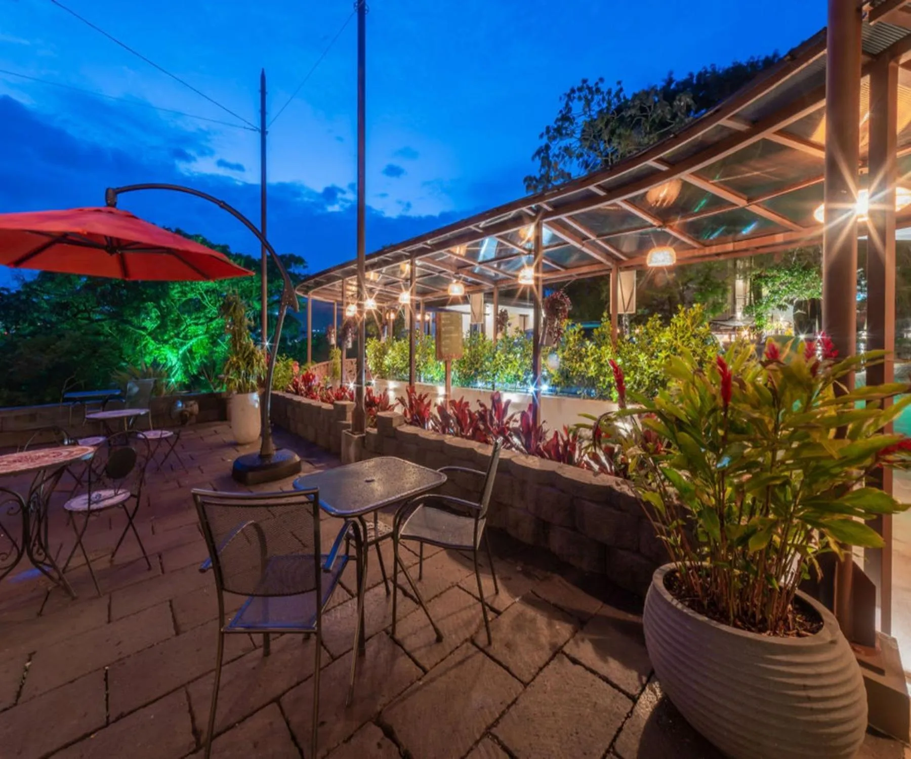 Patio in Hotel & Spa Poco a Poco - Costa Rica