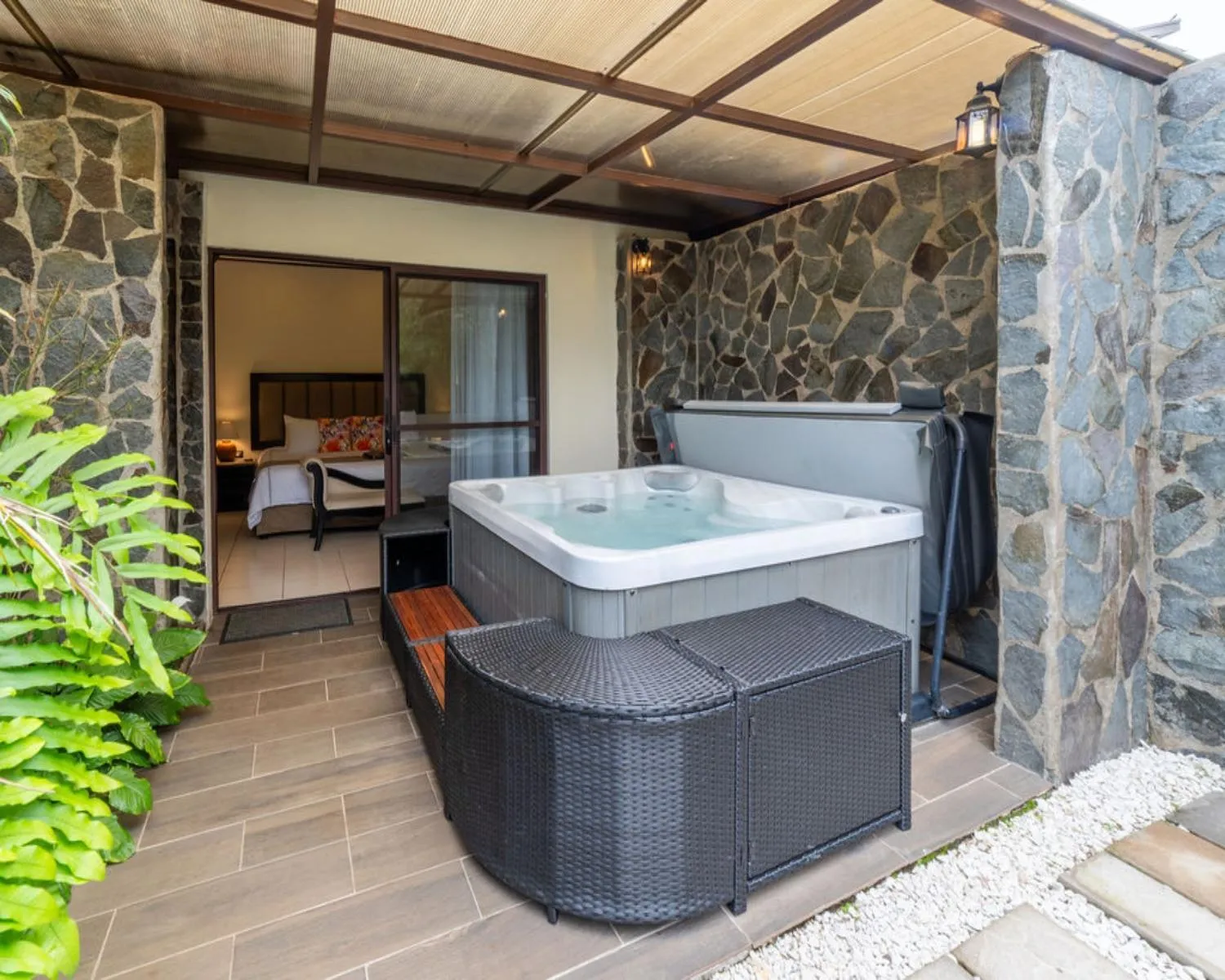 Hot Tub in Hotel & Spa Poco a Poco - Costa Rica