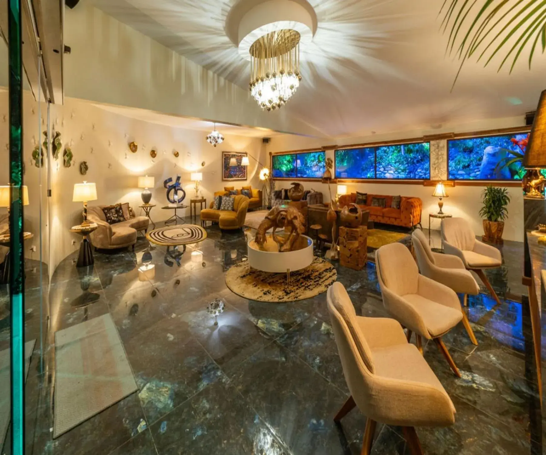 Living room in Hotel & Spa Poco a Poco - Costa Rica Living room in Hotel & Spa Poco a Poco - Costa Rica