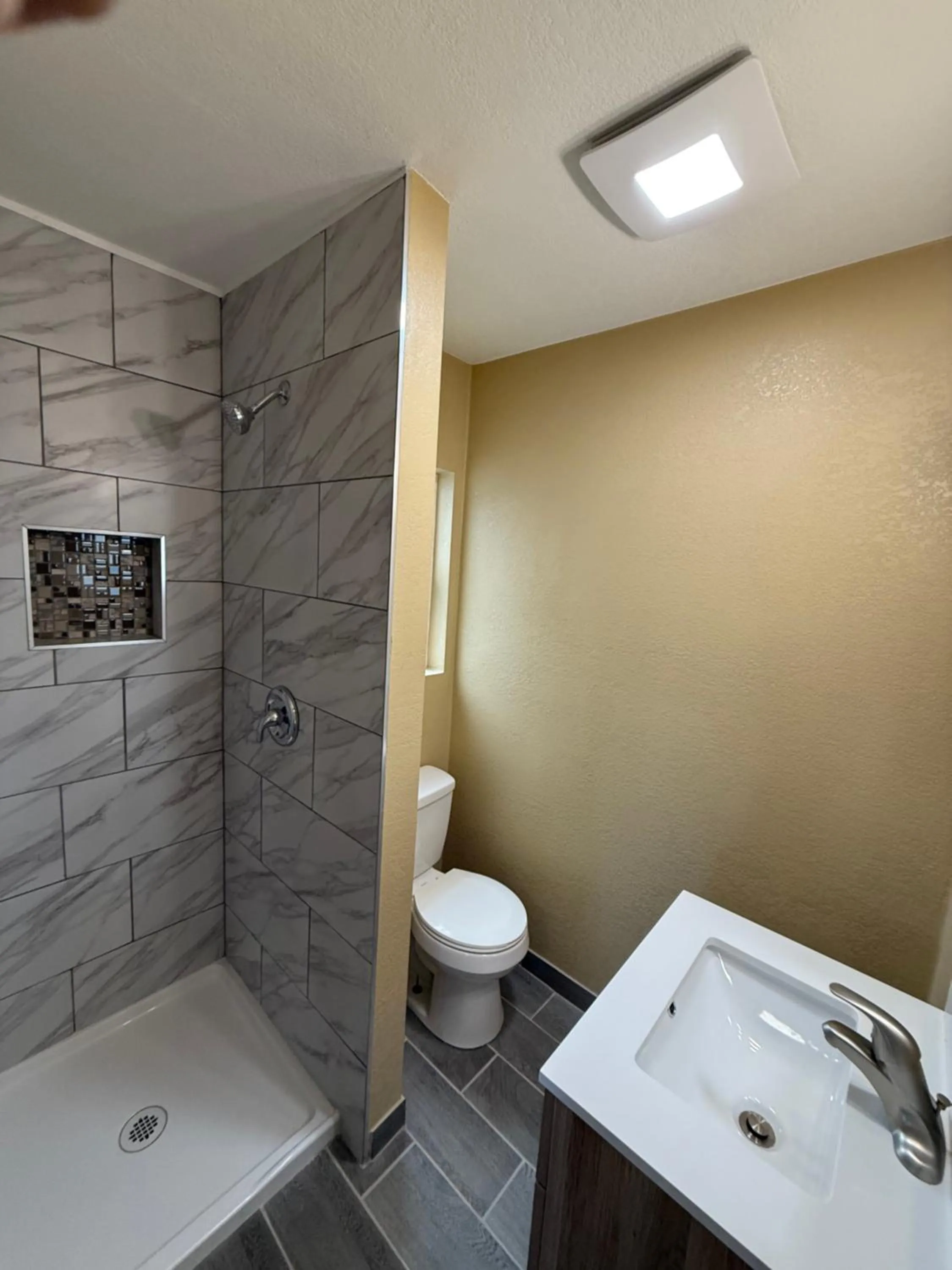 Bathroom in Tahoe Sands Inn