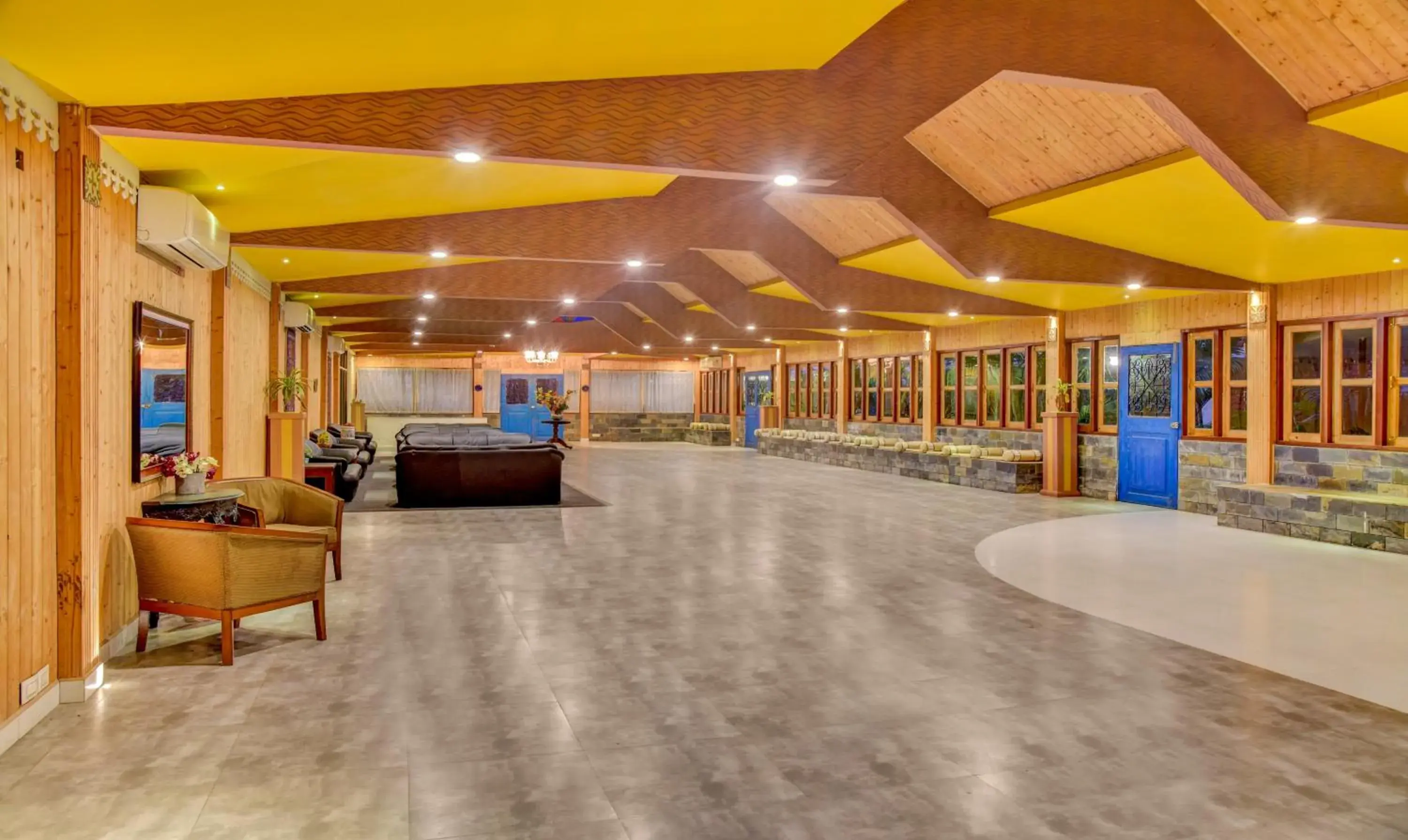 Lobby or reception in Treebo Premium Blue Mountain Country Club And Resort Lobby or reception in Treebo Premium Blue Mountain Country Club And Resort