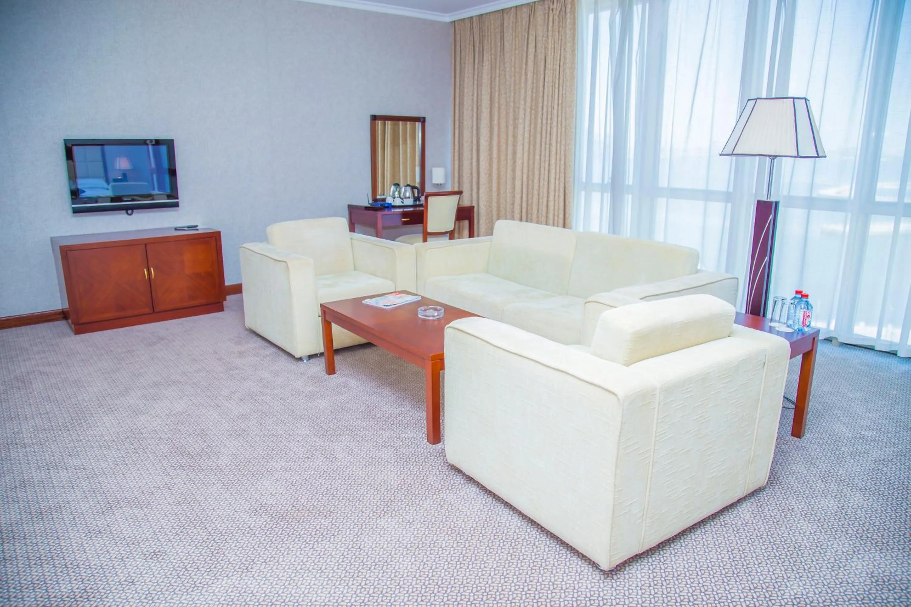 Living room in Golden Coast Hotel