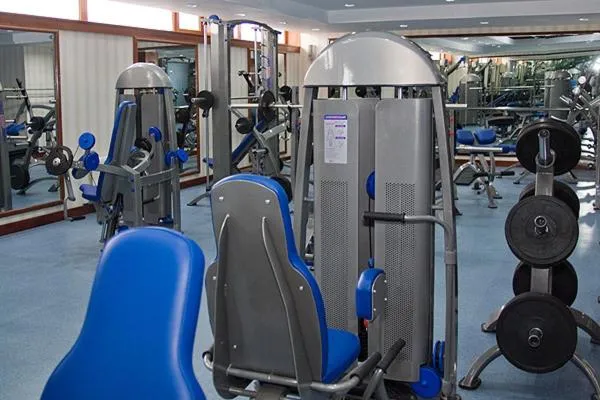 Fitness centre/facilities in Golden Coast Hotel