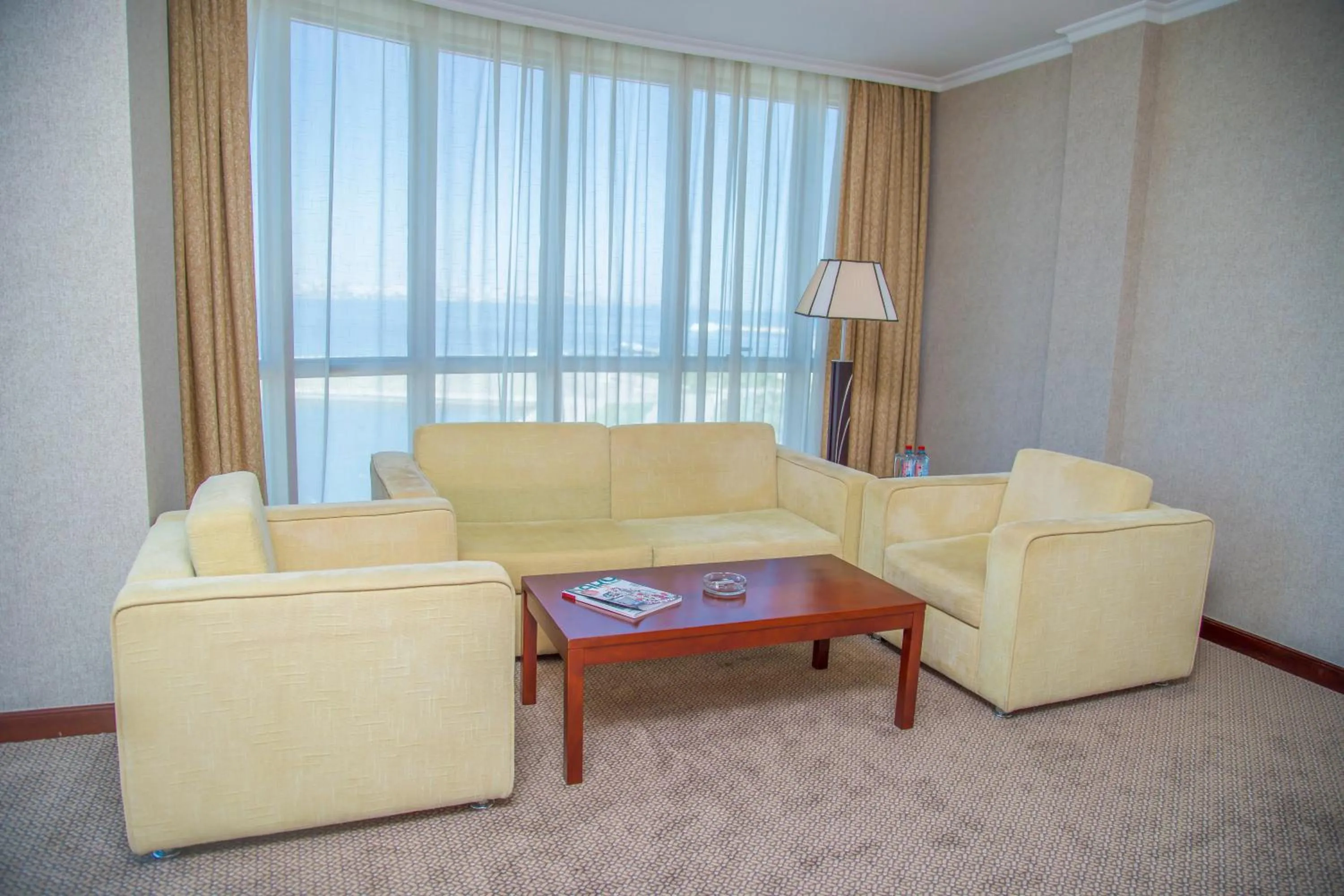 Living room in Golden Coast Hotel