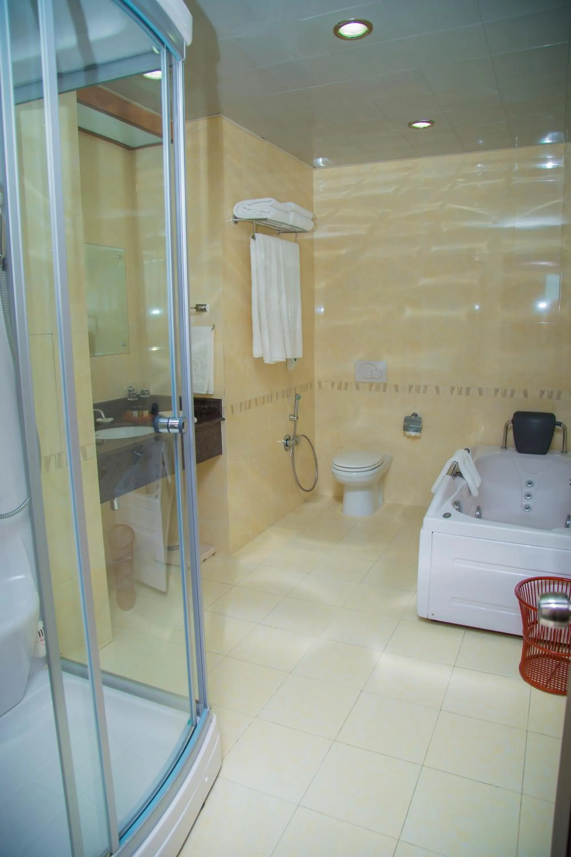 Bathroom in Golden Coast Hotel