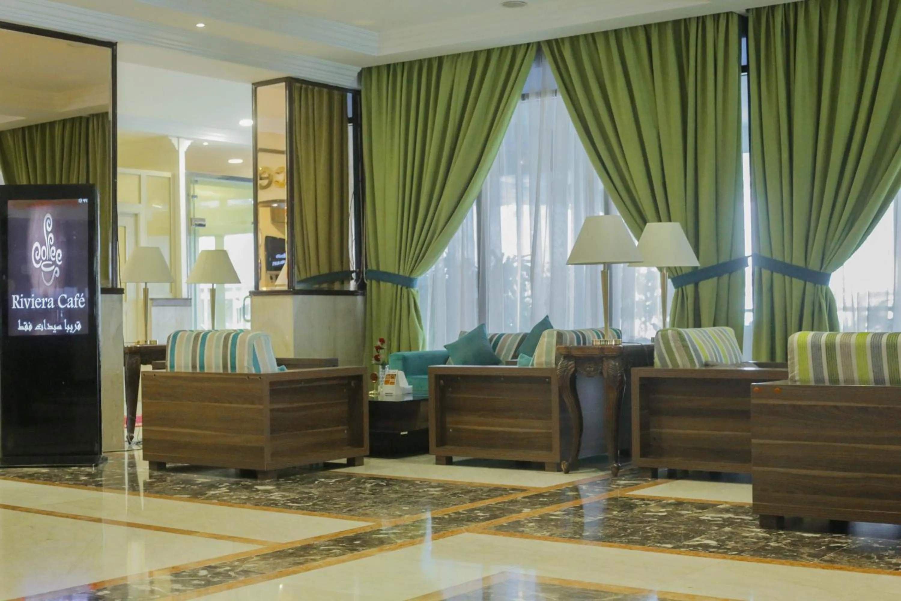 Lobby or reception in Qasr Al Sahab