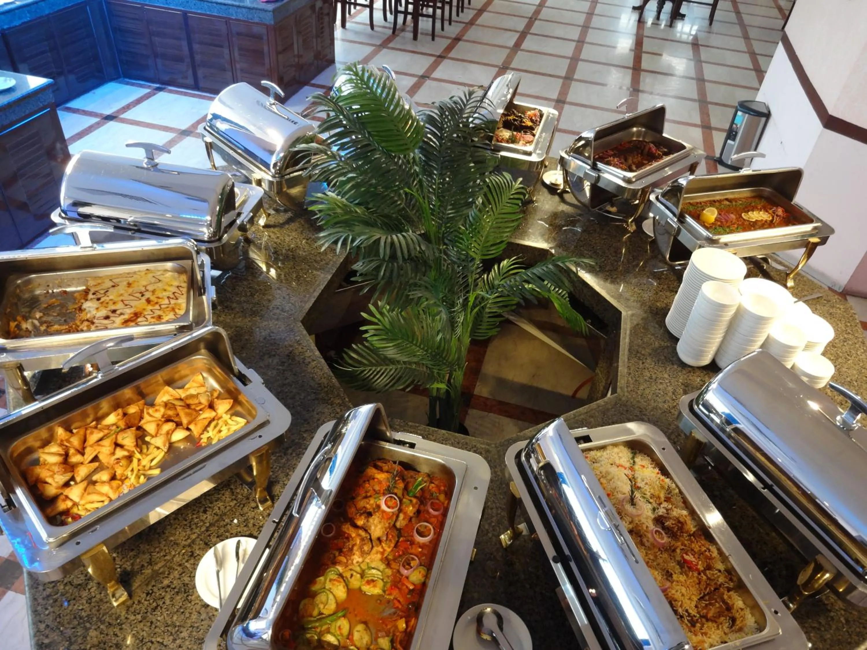 Food close-up in Qasr Al Sahab